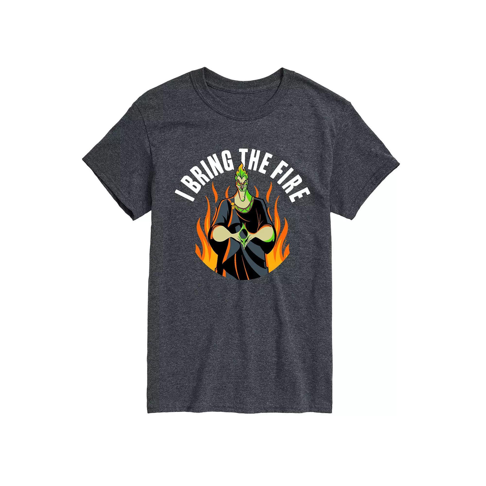 Disneys Villians Big & Tall Hades Graphic Tee, Mens Product Image