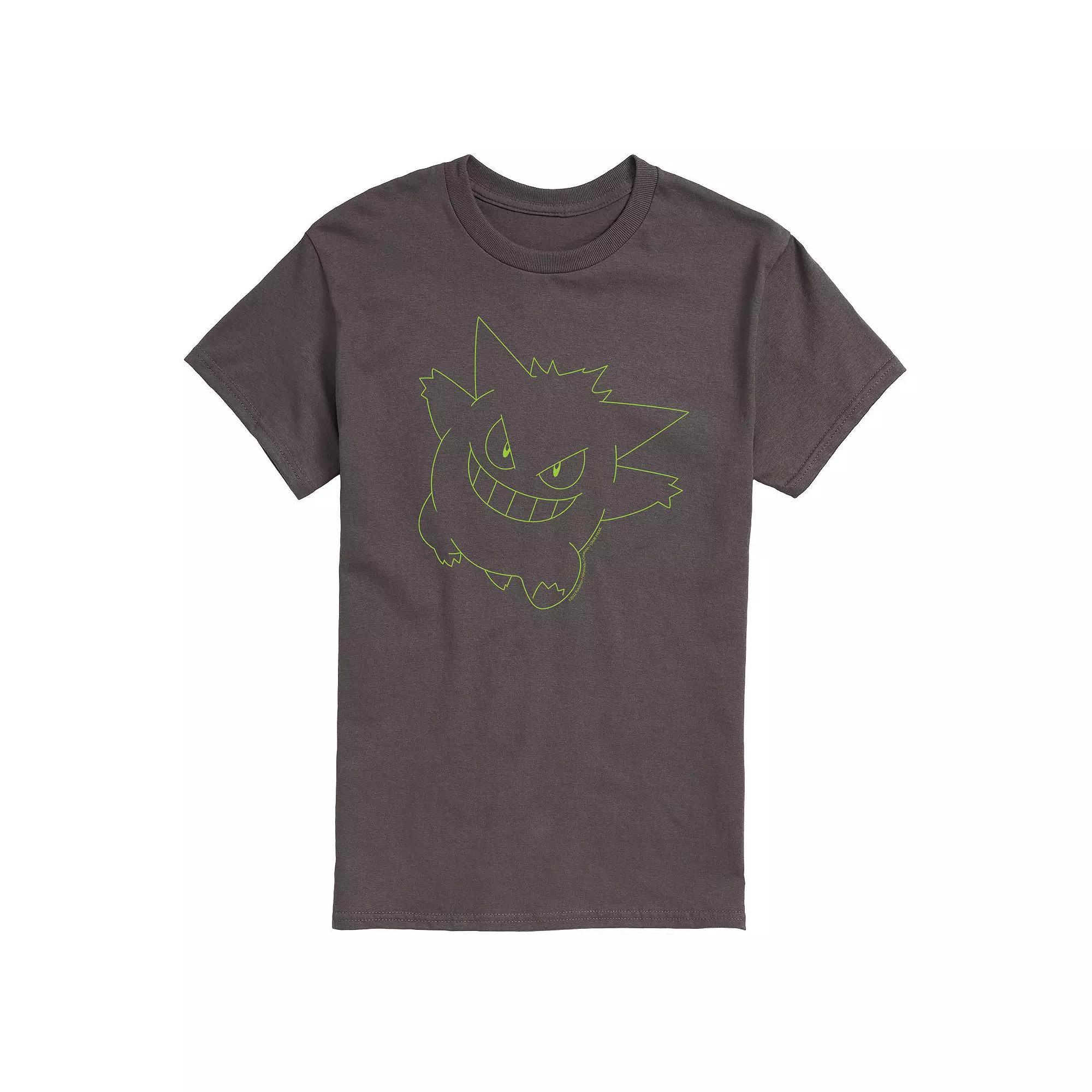 Big & Tall Pokemon Gengar Big Face Tee, Mens Product Image