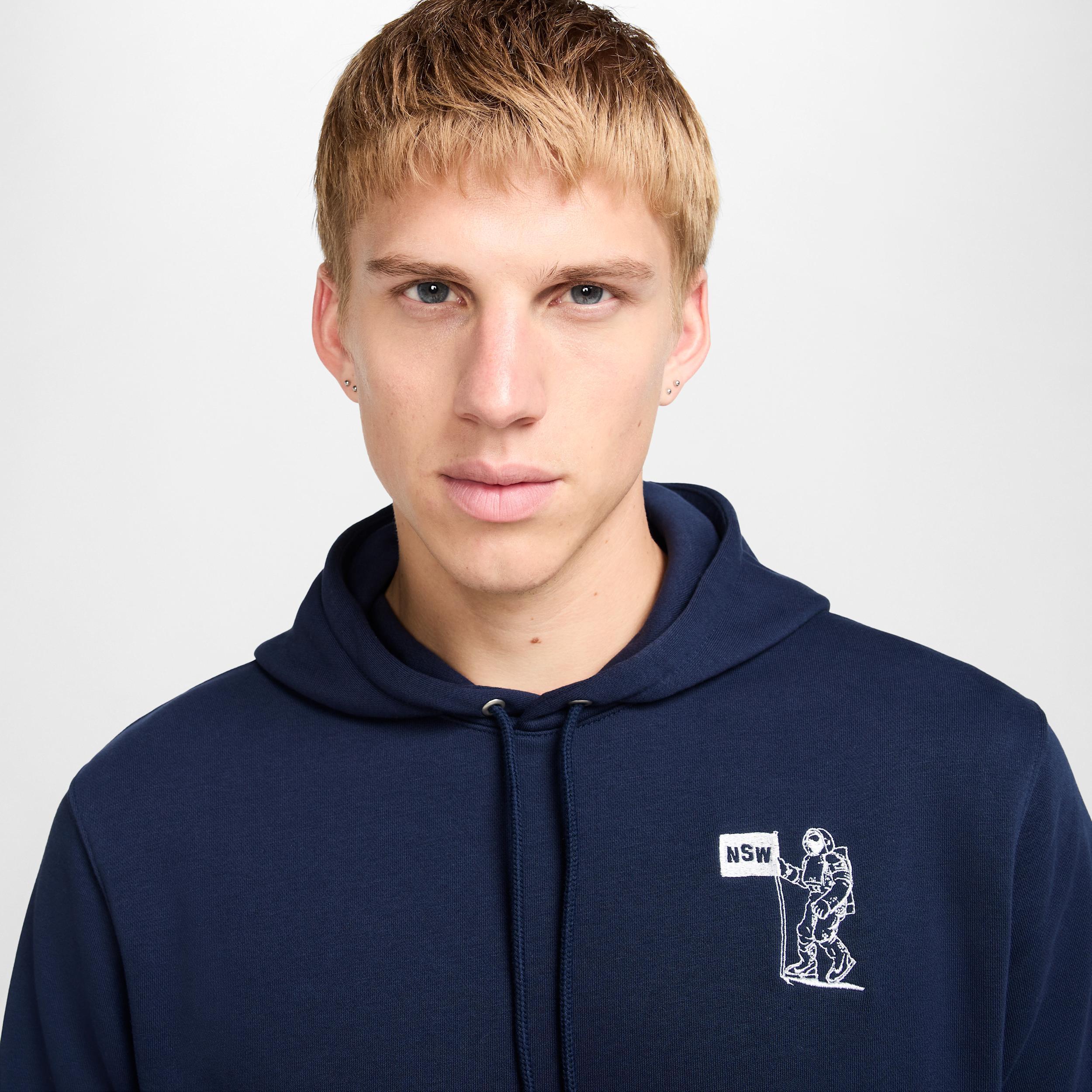Nike Men's Club French Terry Hoodie Product Image