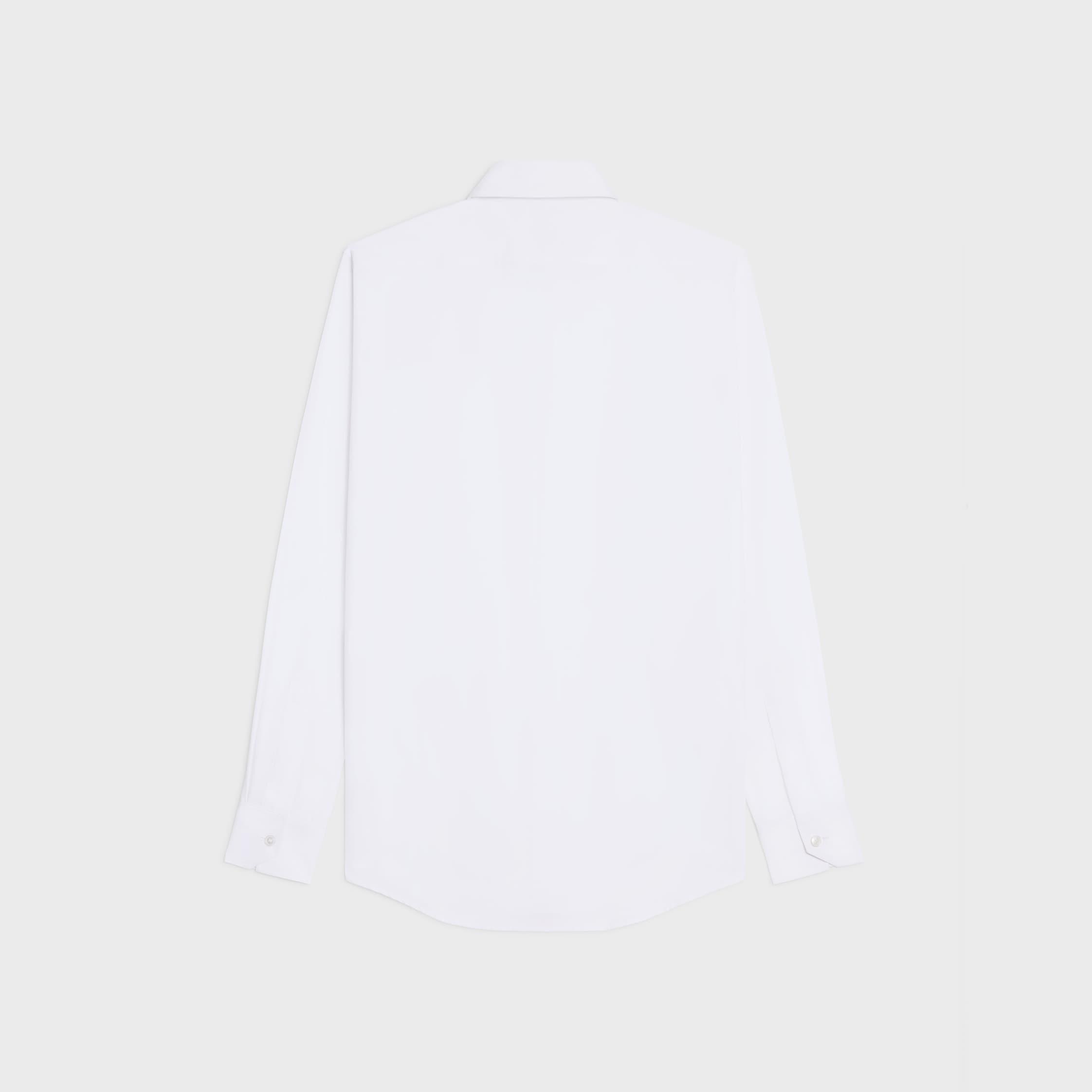 loose shirt in cotton poplin Product Image