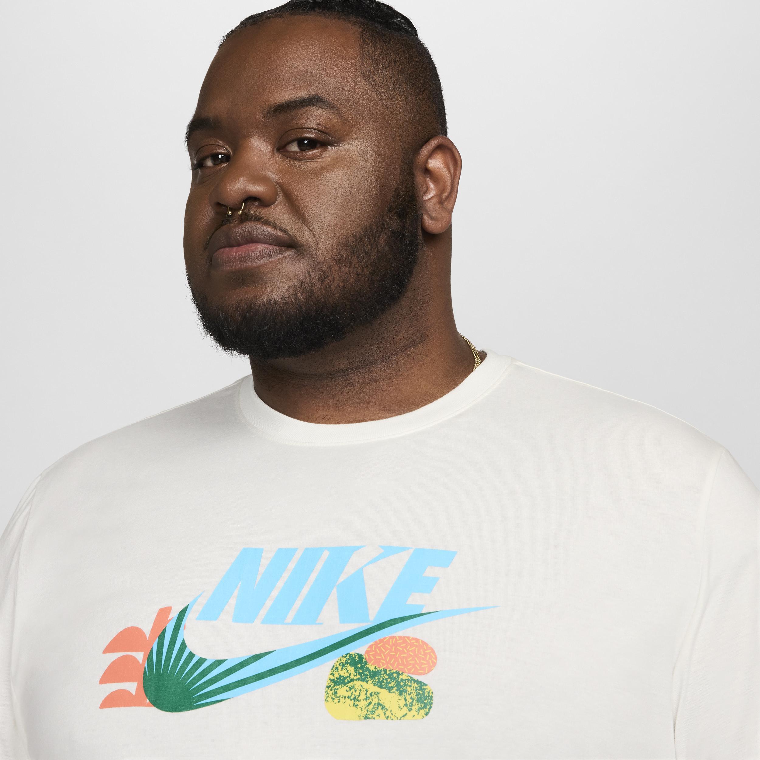 Men's Nike Sportswear LBR Open 2 Graphic Tee, Size: XXL, 133 Blue Product Image