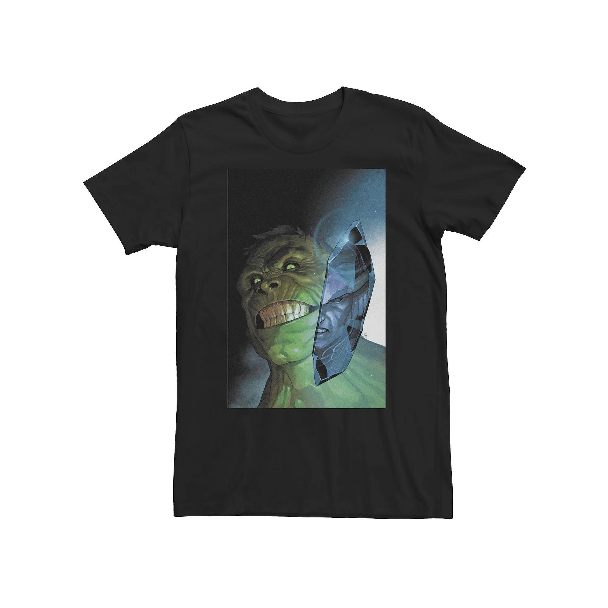 Big & Tall Marvel Comixology The Immortal Hulk Comic Book Cover Tee, Men's, Size: 4XL, Black Product Image