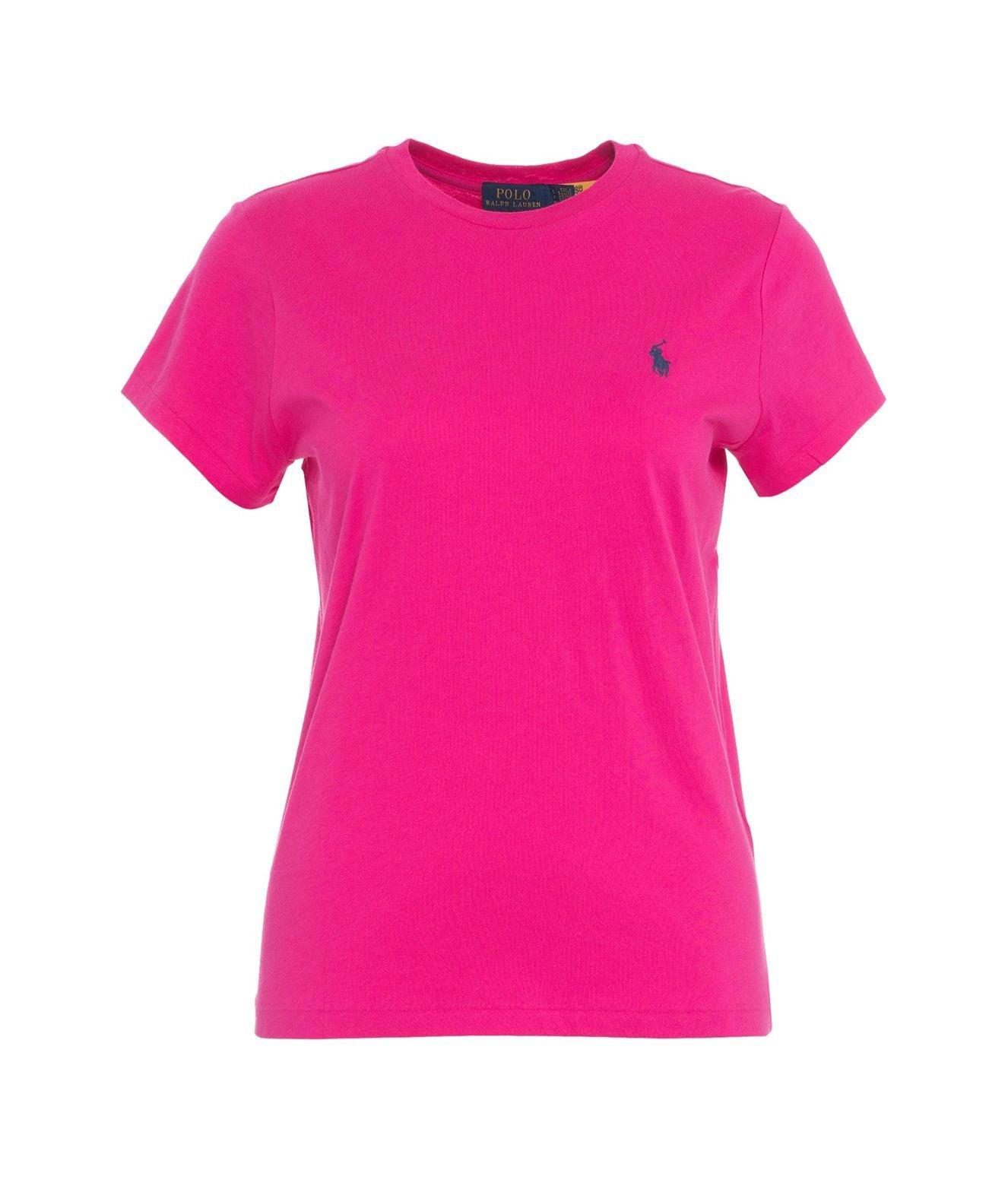 T-shirt with logo embroidery Product Image