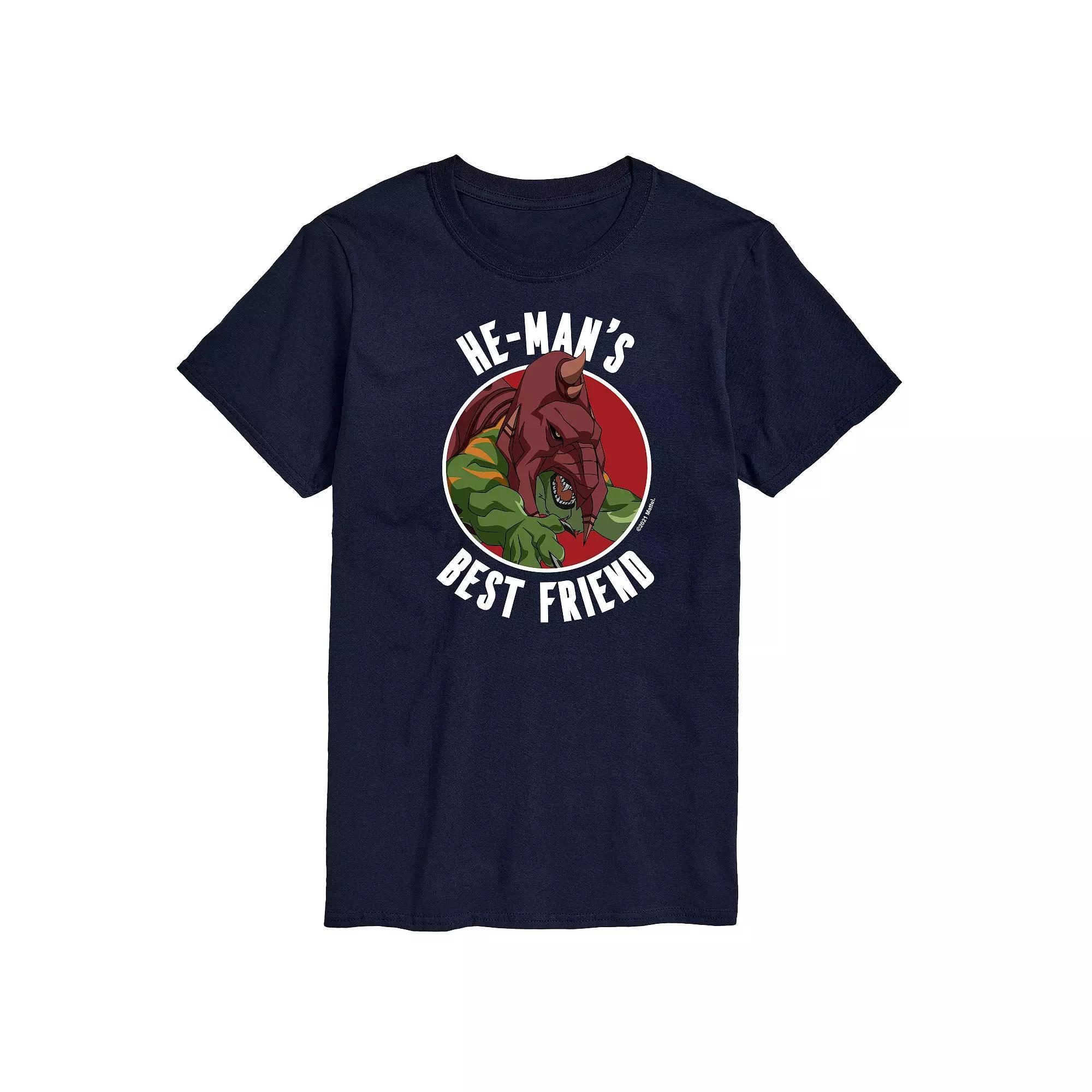 Mens He-Man Masters of the Universe Graphic Tee Red Product Image