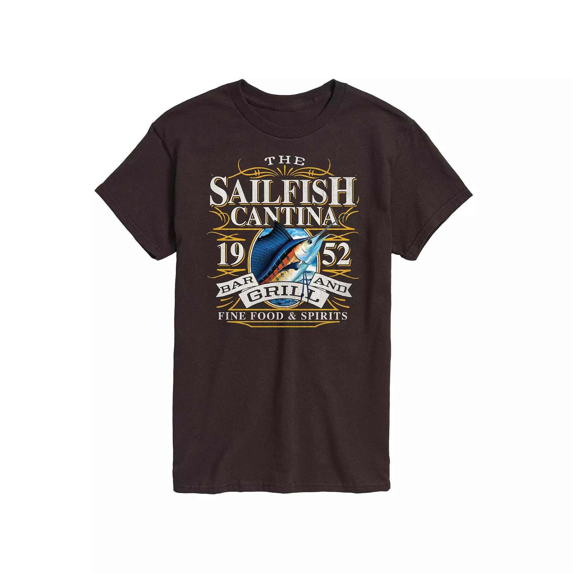 Big & Tall Sailfish Cantina Tee, Men's, Size: 4XB, Blue Product Image