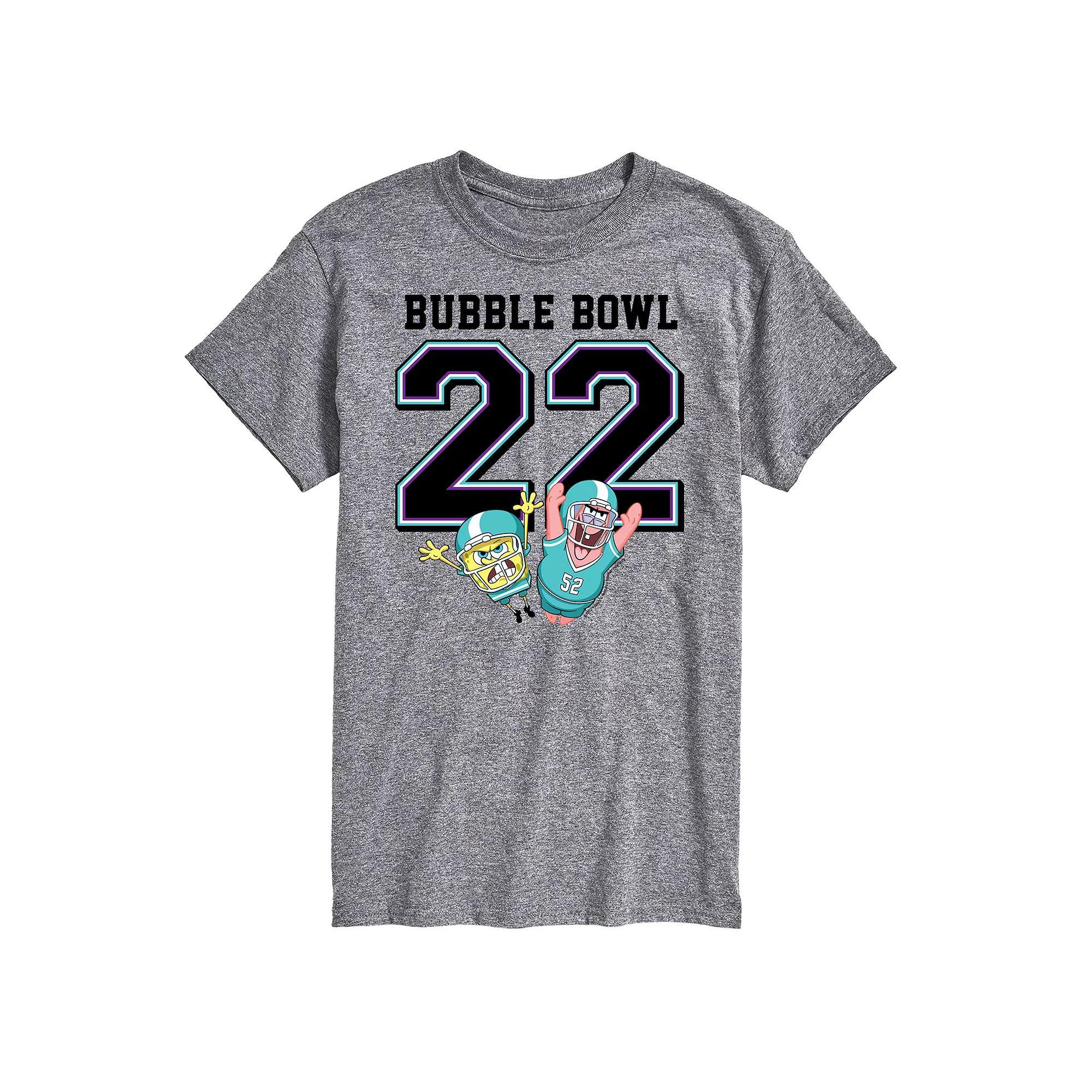 Mens SpongeBob SquarePants Bubble Bowl 22 Tee Product Image