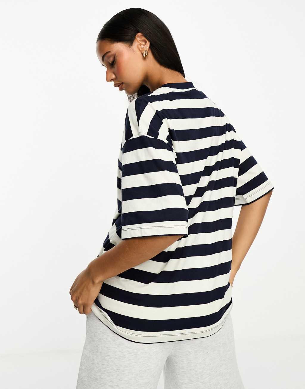 ASOS Weekend Collective breton stripe t-shirt Product Image