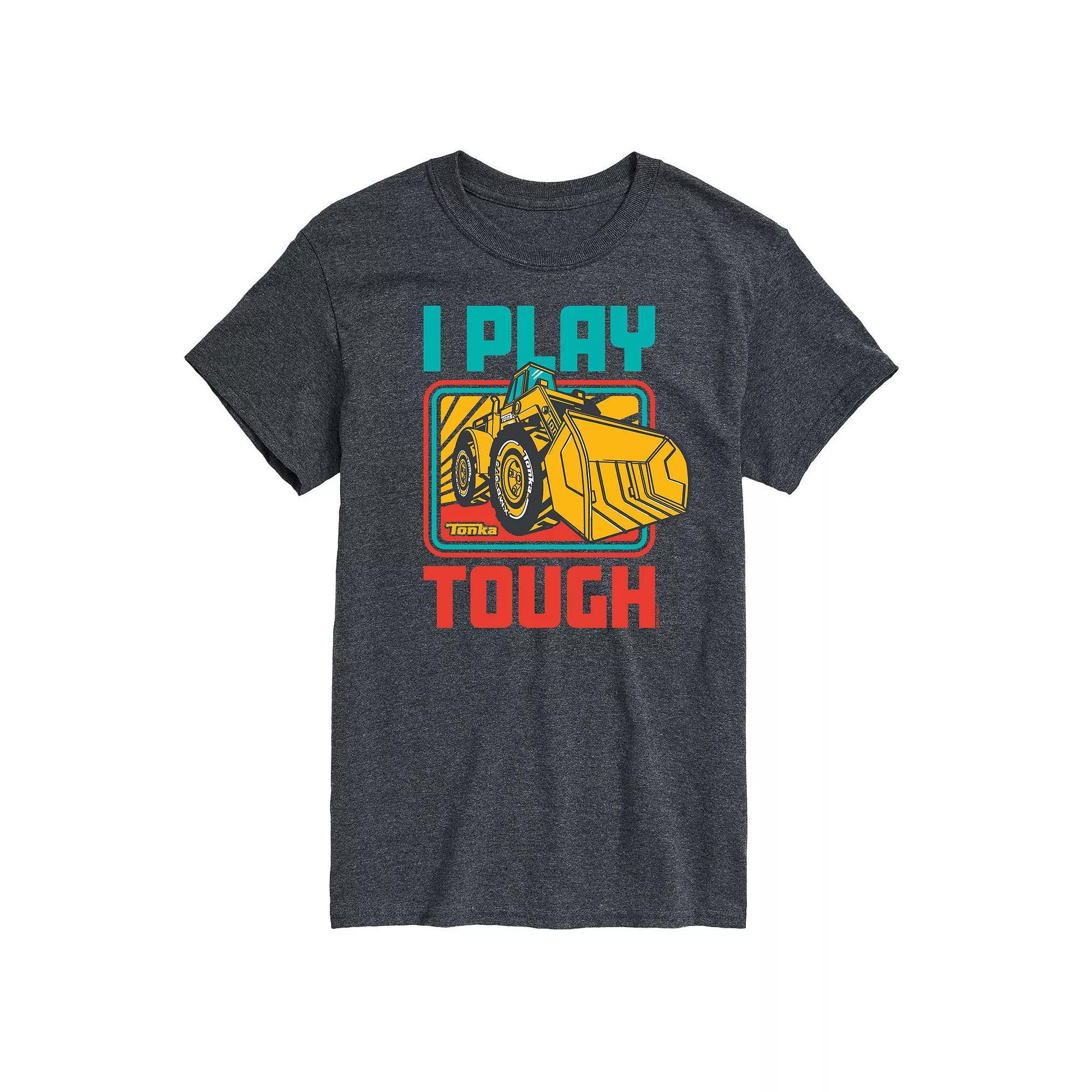 Mens Tonka I Play Tough Graphic Tee Grey Product Image