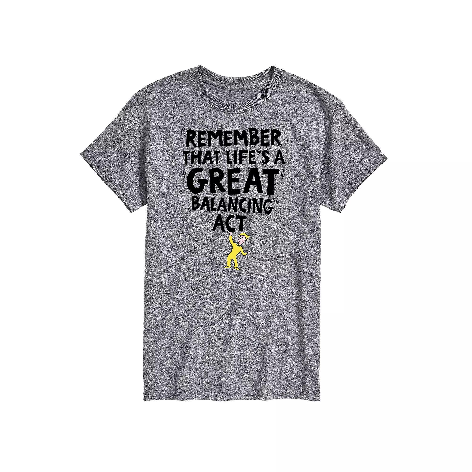 Big & Tall Dr. Seuss Balancing Act Tee, Mens Product Image
