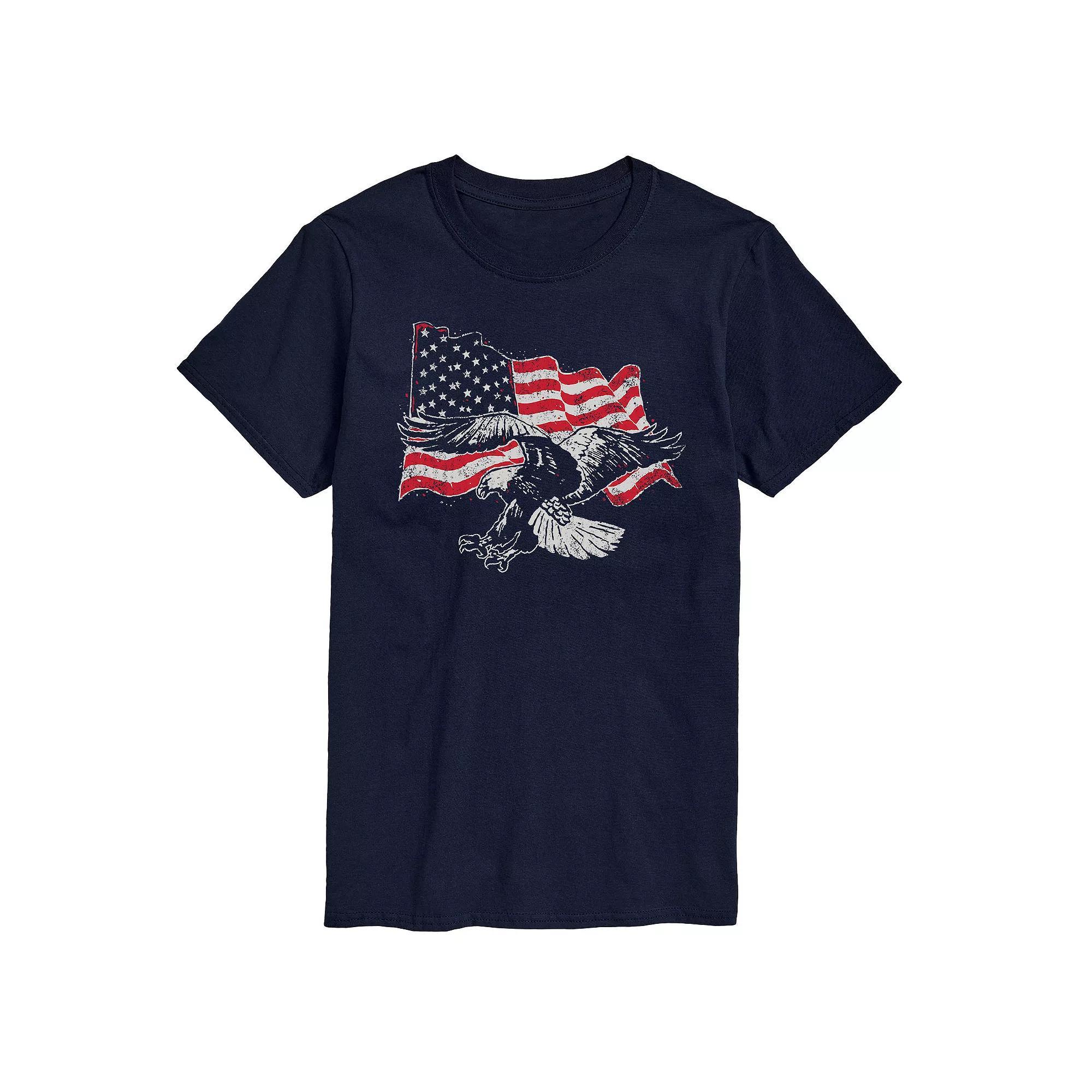 Big & Tall Head Bangers Ball 87 Graphic Tee, Mens Blue Product Image