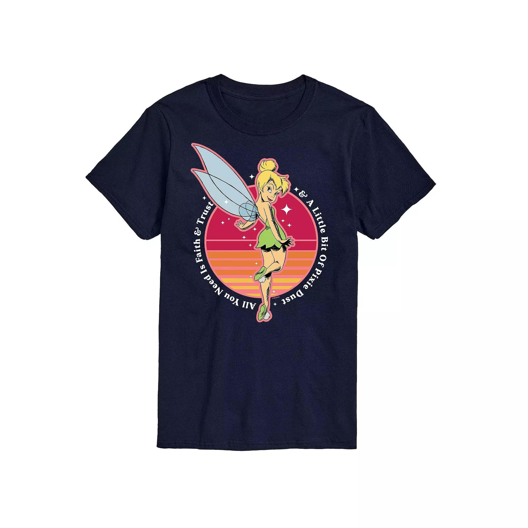 Disneys Peter Pan Big & Tall Faith Trust Graphic Tee, Mens Product Image