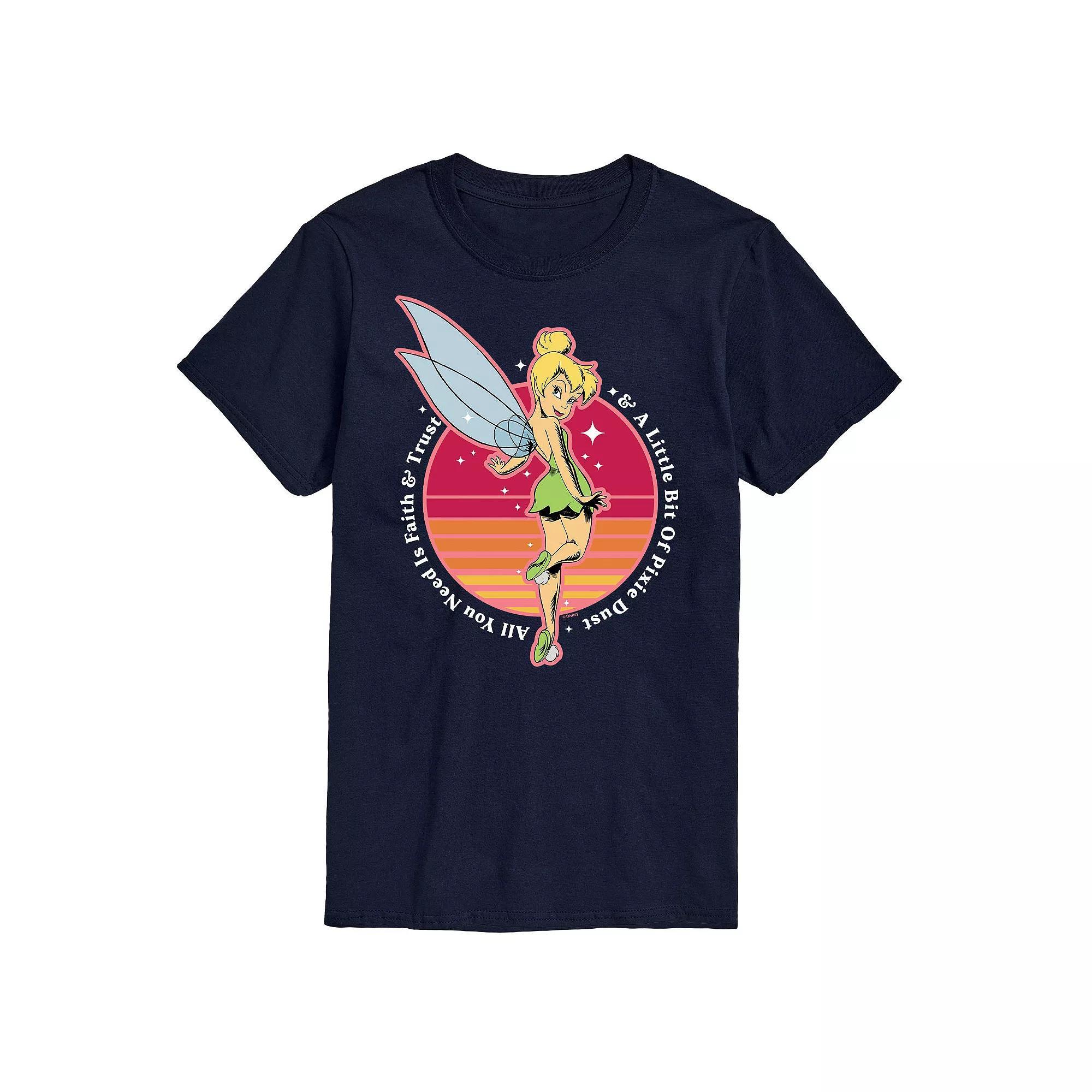 Disneys Peter Pan Big & Tall Faith Trust Graphic Tee, Mens Product Image