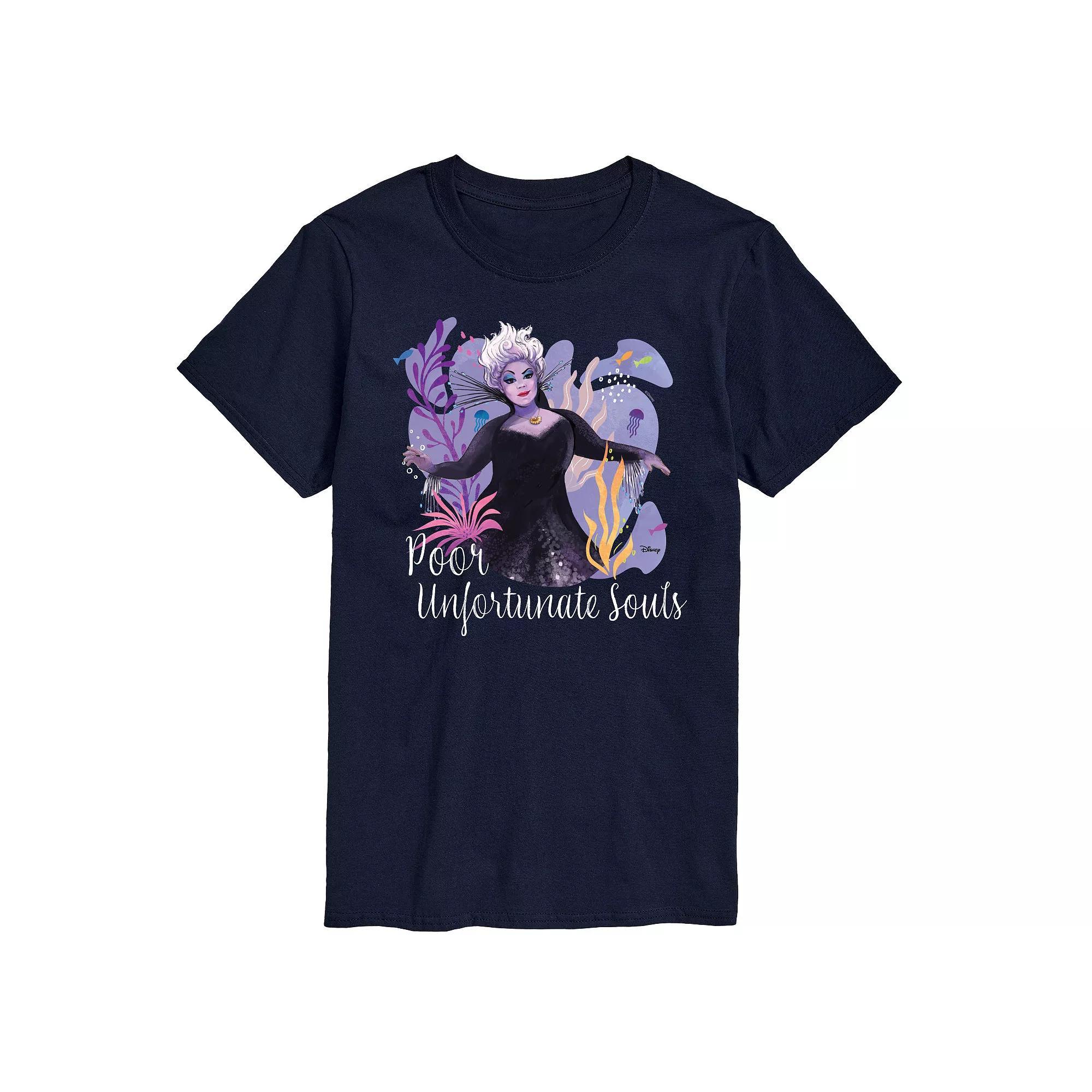 Disneys The Little Mermaid Mens Poor Unfortunate Soul Blue Product Image