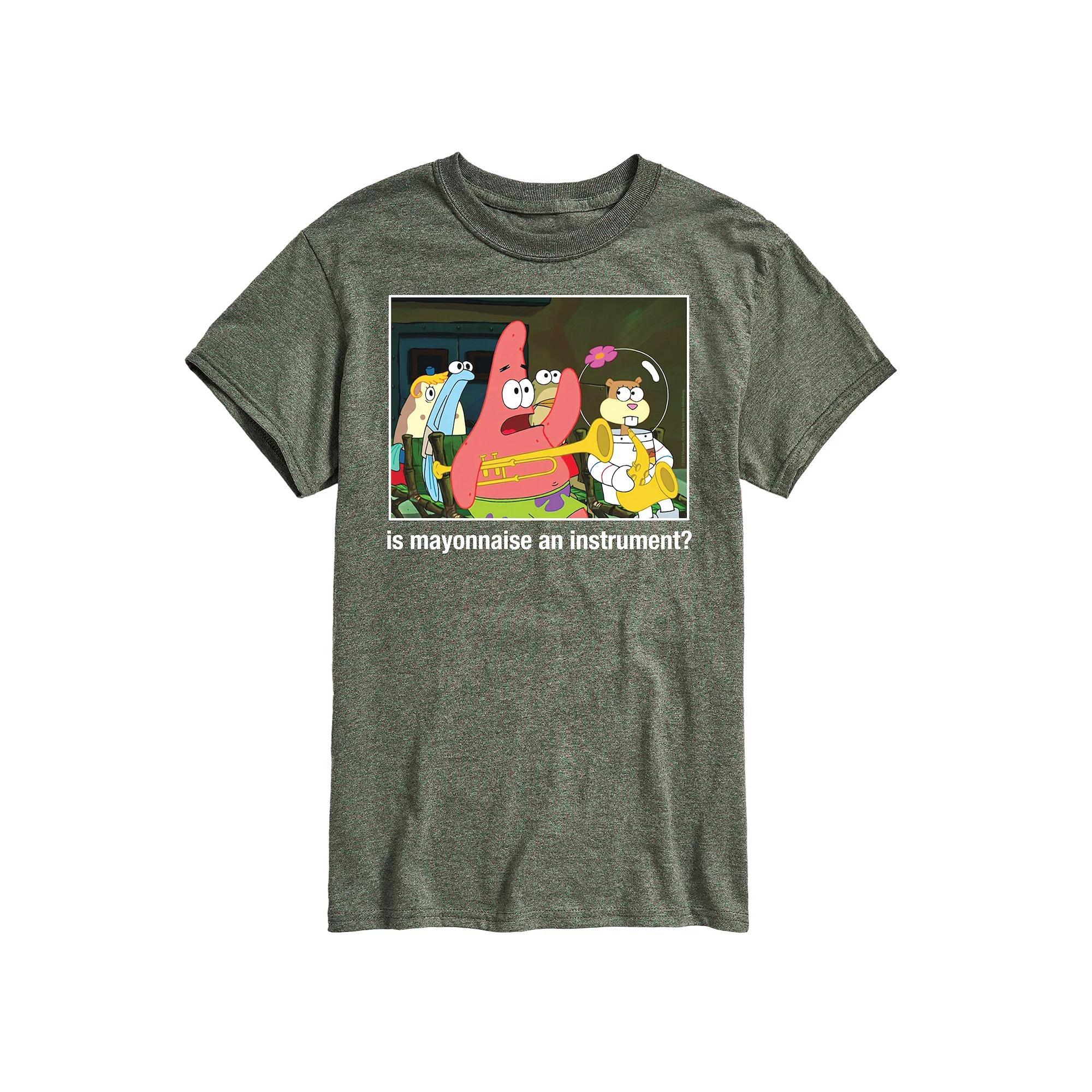 Mens SpongeBob SquarePants Mayo Tee Product Image