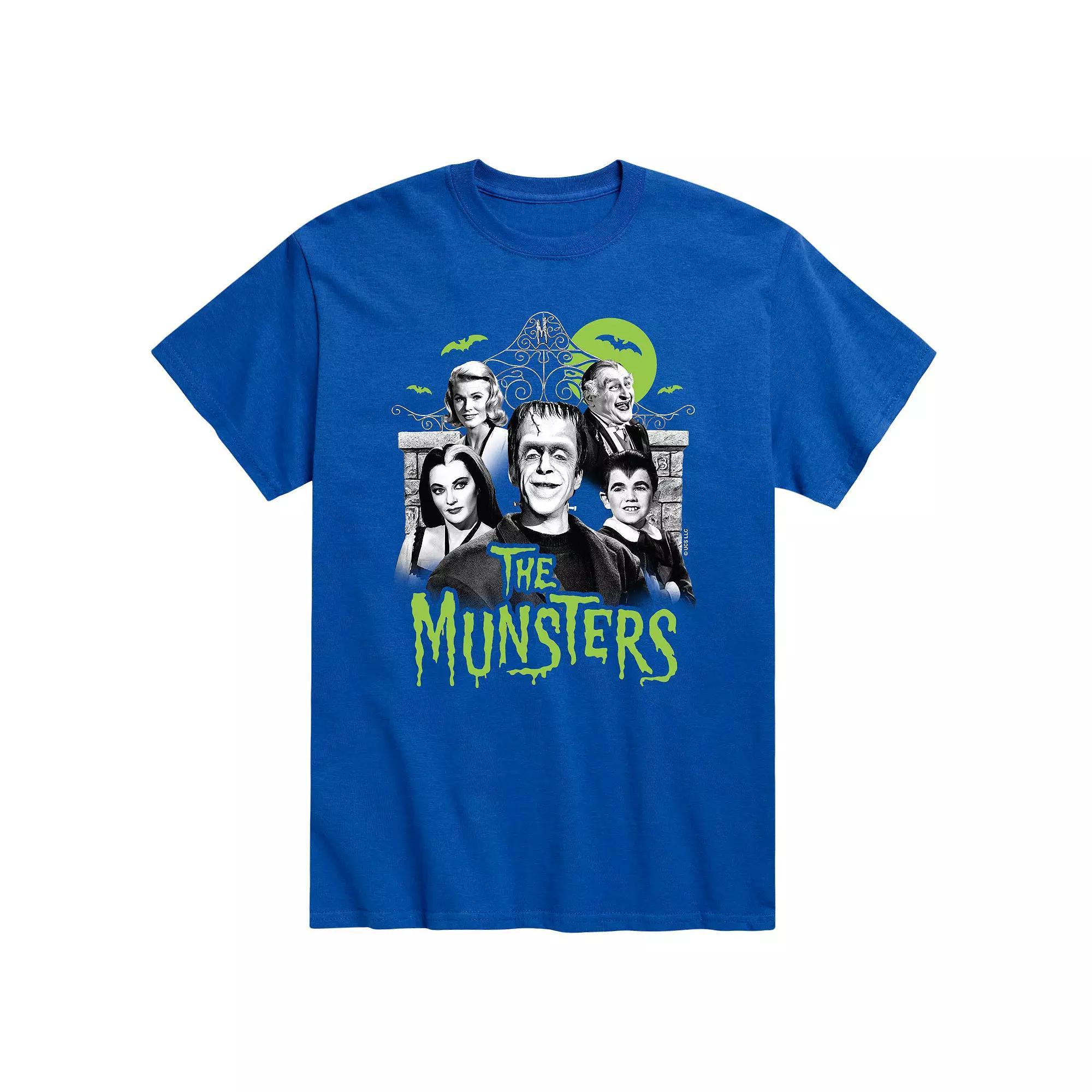 Mens The Munsters Family Collage Tee Product Image