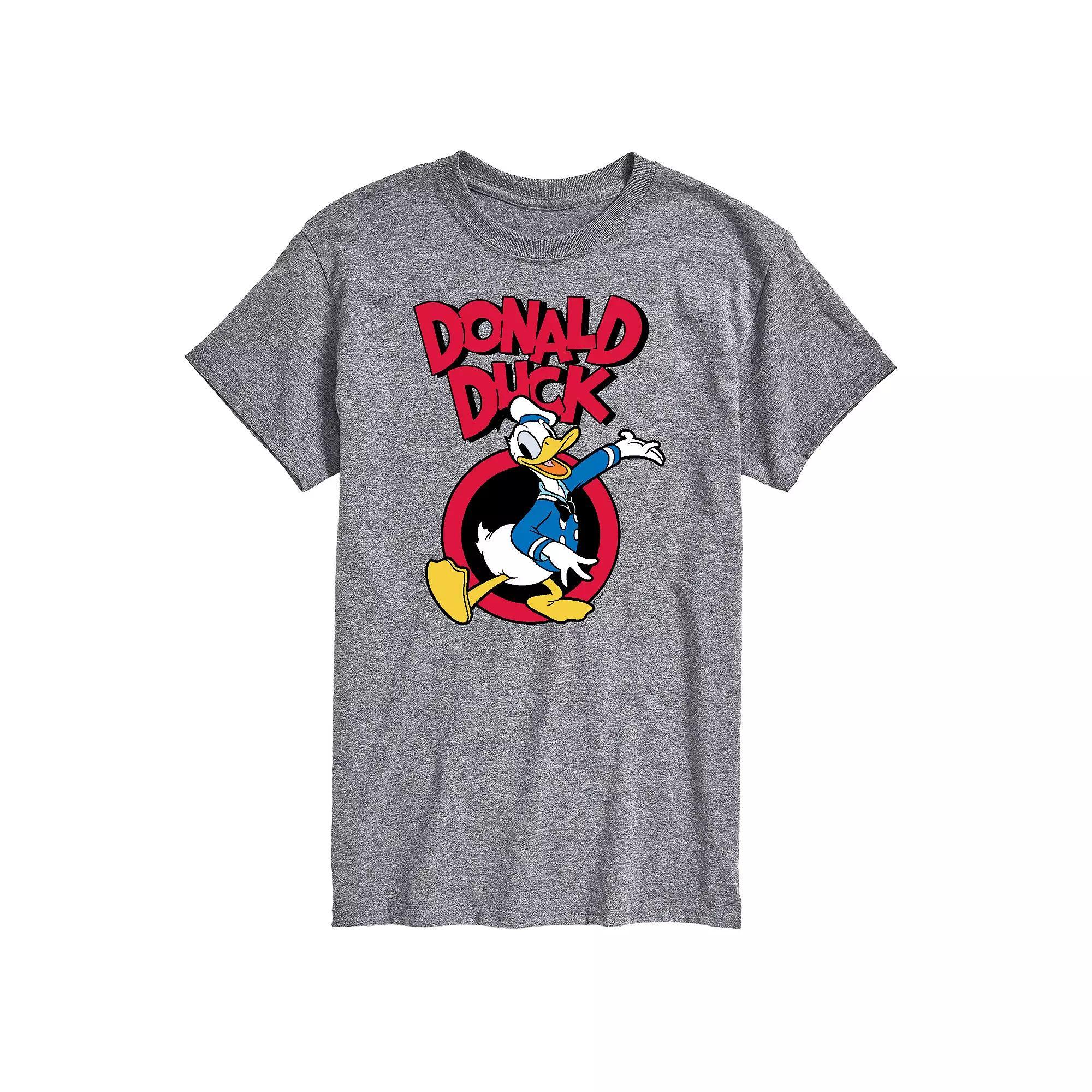 Disneys Donald Duck Big & Tall Graphic Tee, Mens Product Image