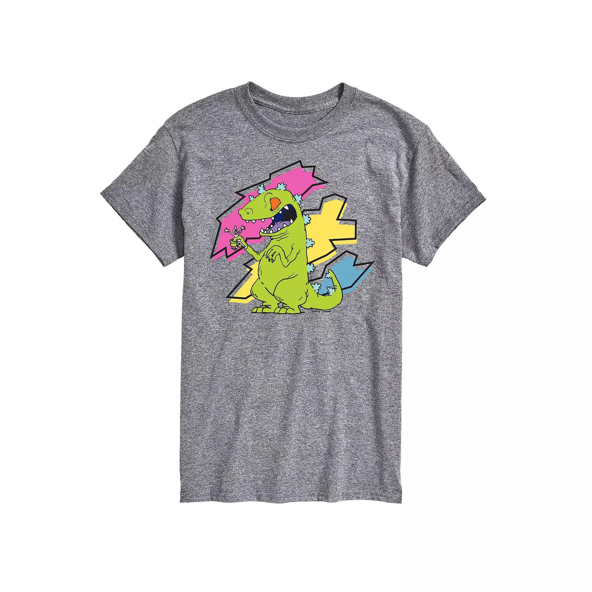 Big & Tall Rugrats Reptar Shreds Graphic Tee, Mens Product Image