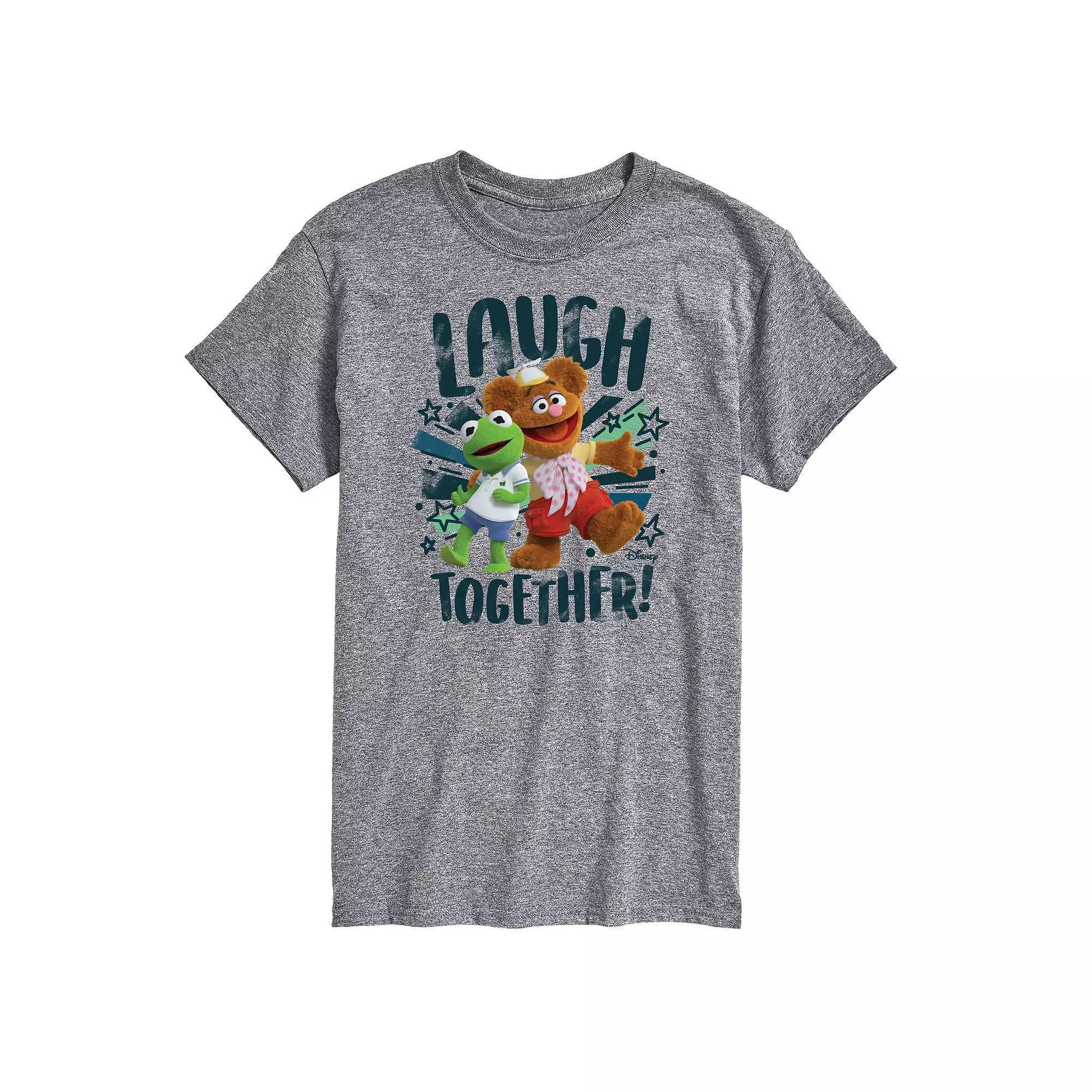 Men's Beer Christmas Wreath Graphic Tee, Size: Medium, Grey Gray Product Image