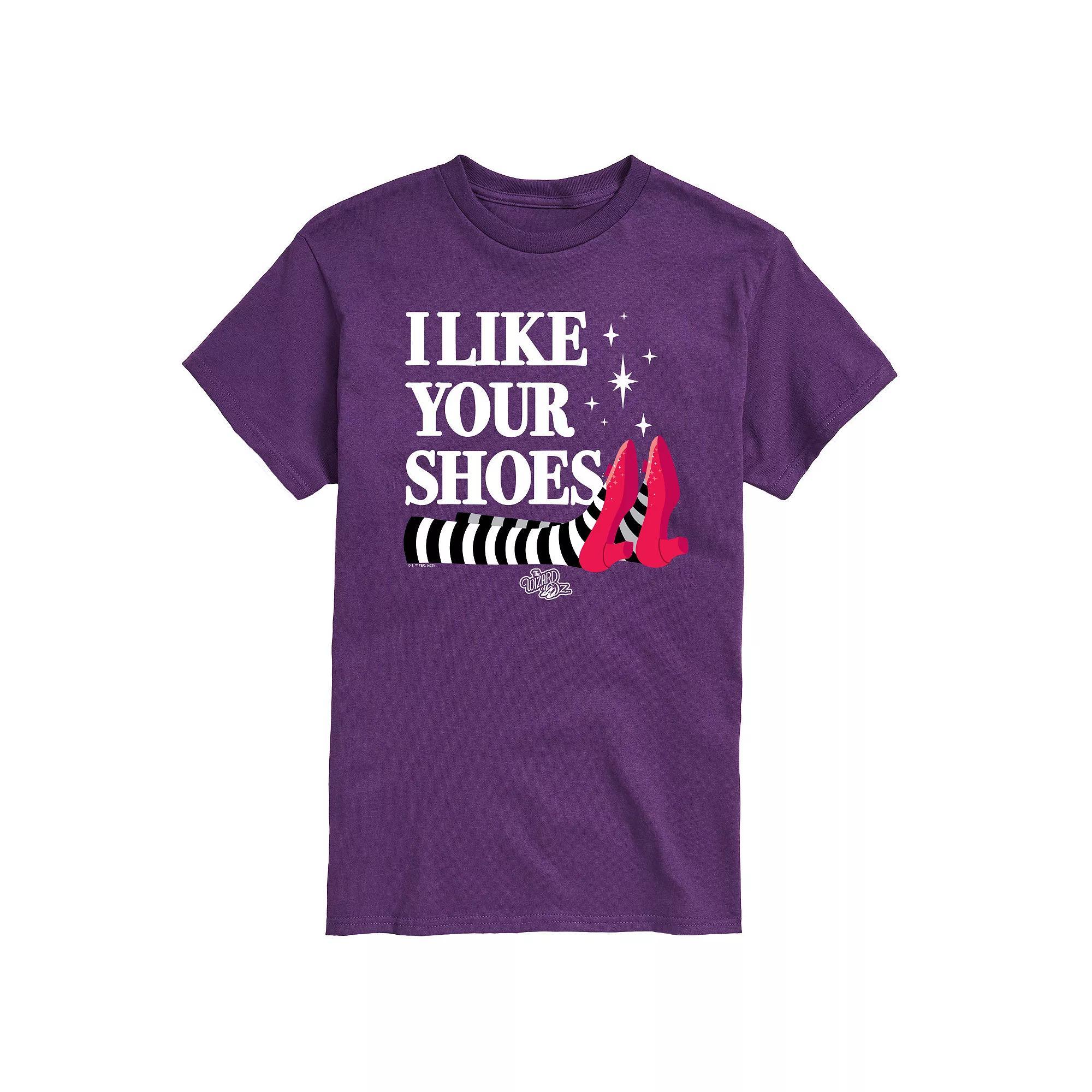 Mens Wizard Of Oz Like Your Shoes Graphic Tee Product Image