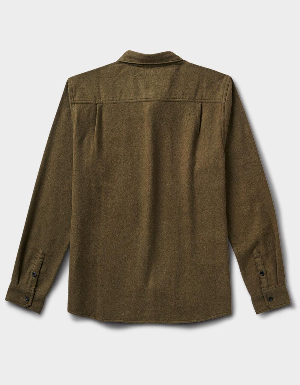 ROARK Crossroads Mens Flannel - OLIVE Product Image