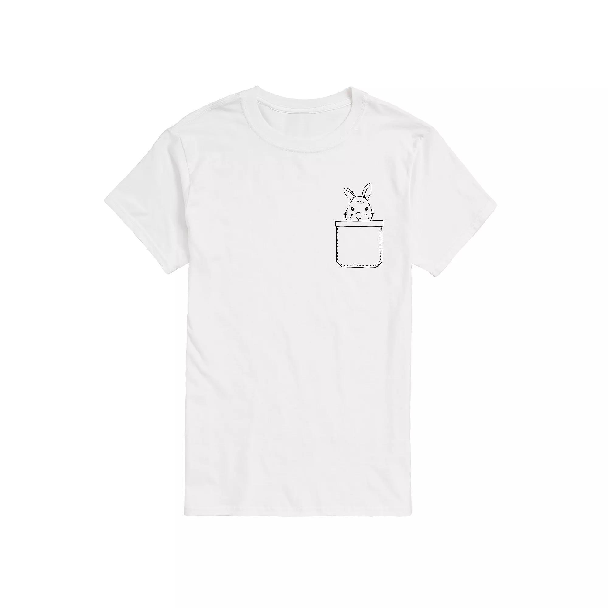 Mens Easter Bunny Pocket Tee Product Image