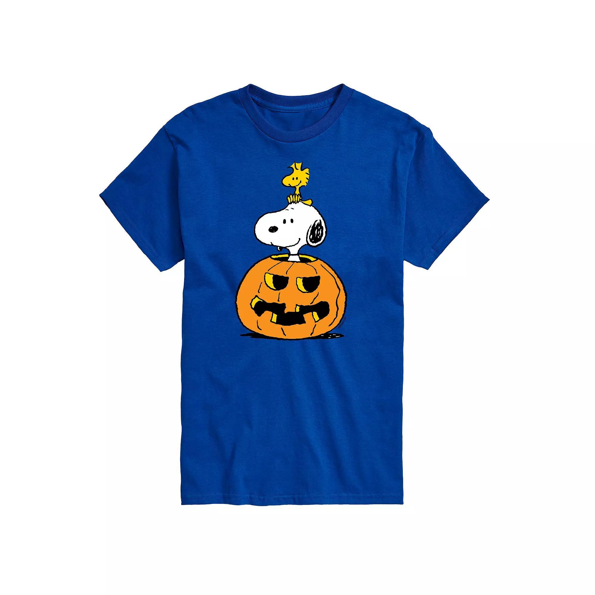 Mens Peanuts Snoopy Woodstock Tee Product Image
