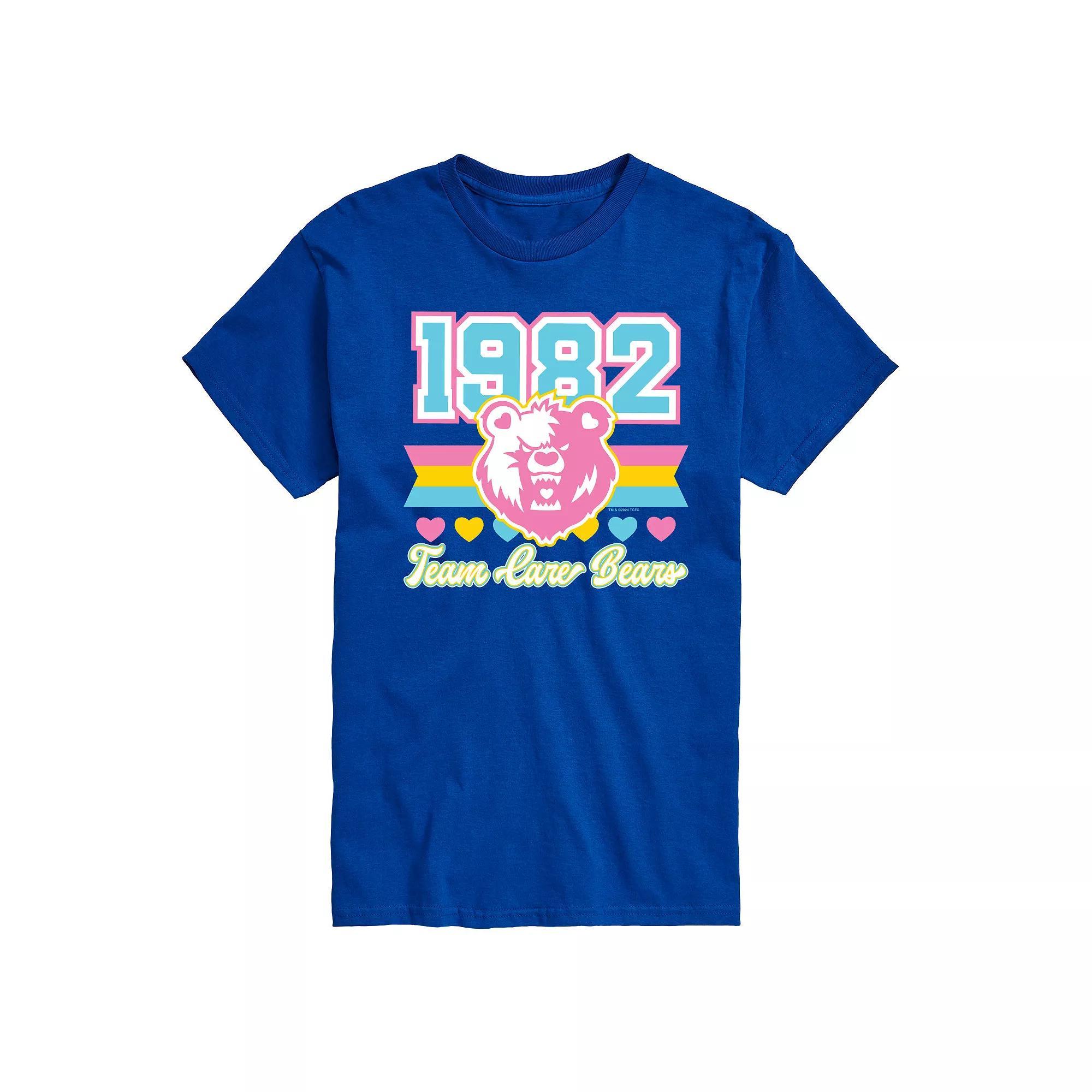 Mens Care Bears 1982 Team Care Bears Graphic Tee Product Image