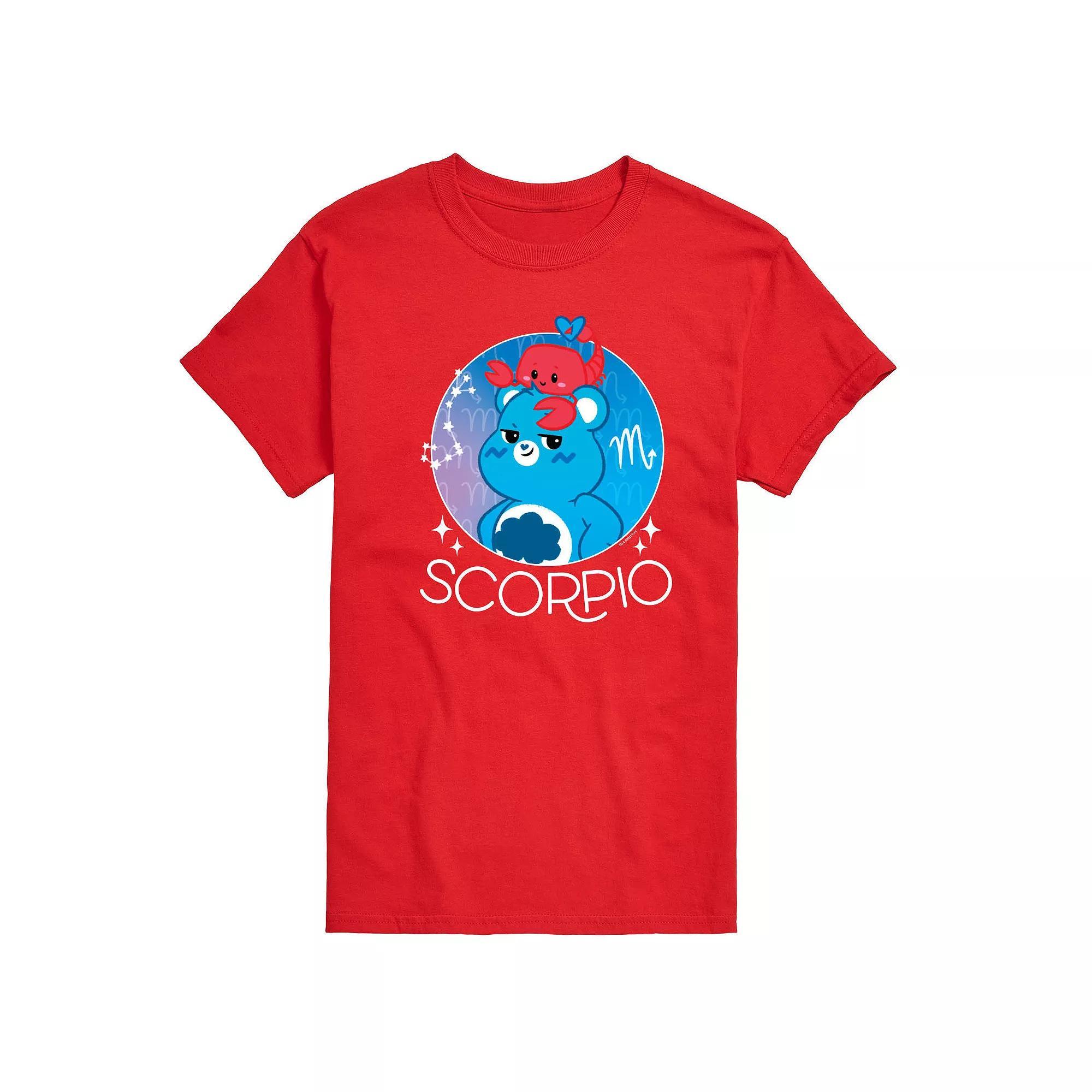 Mens Care Bears Scorpio Graphic Tee Product Image