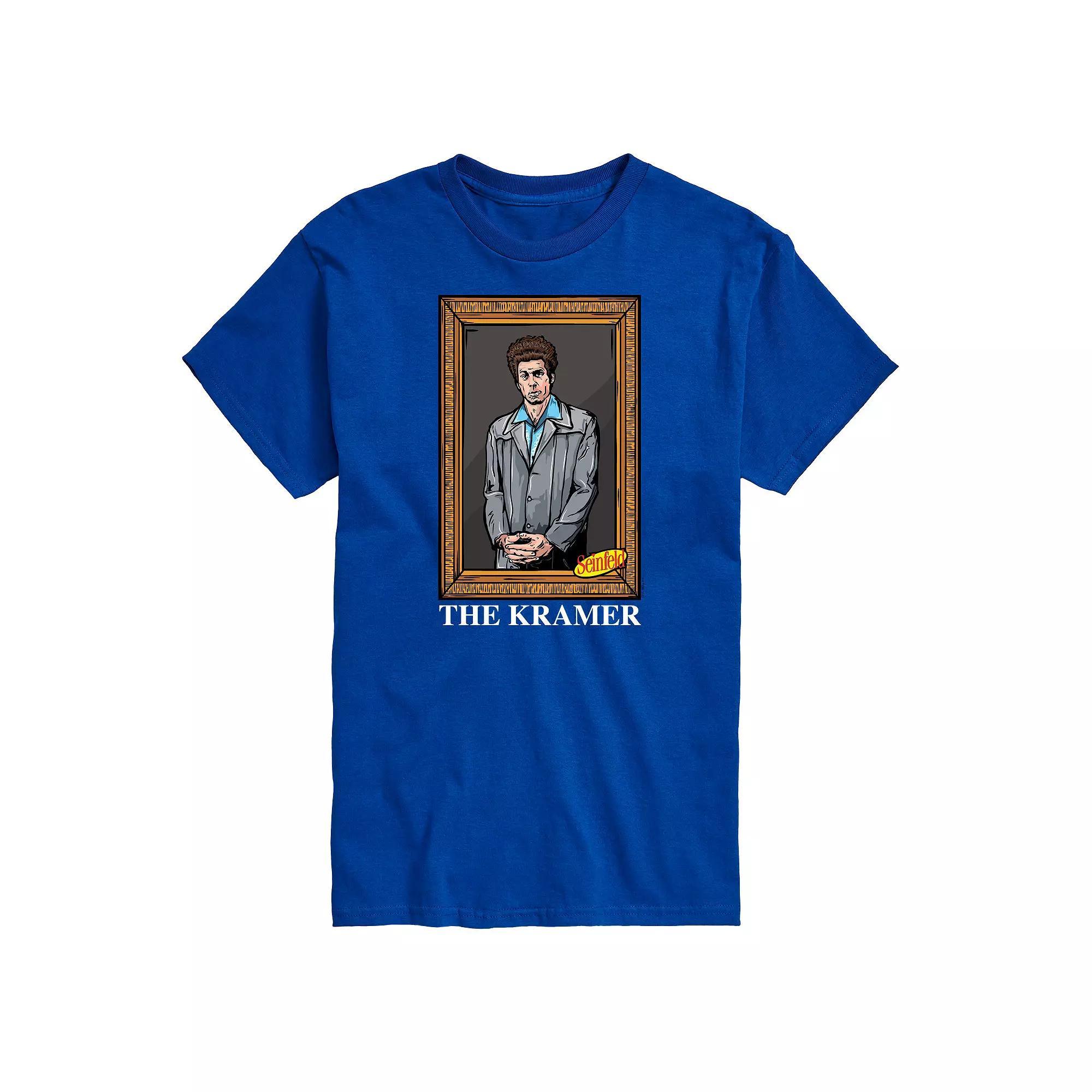 Mens Seinfeld The Kramer Tee Blue Product Image