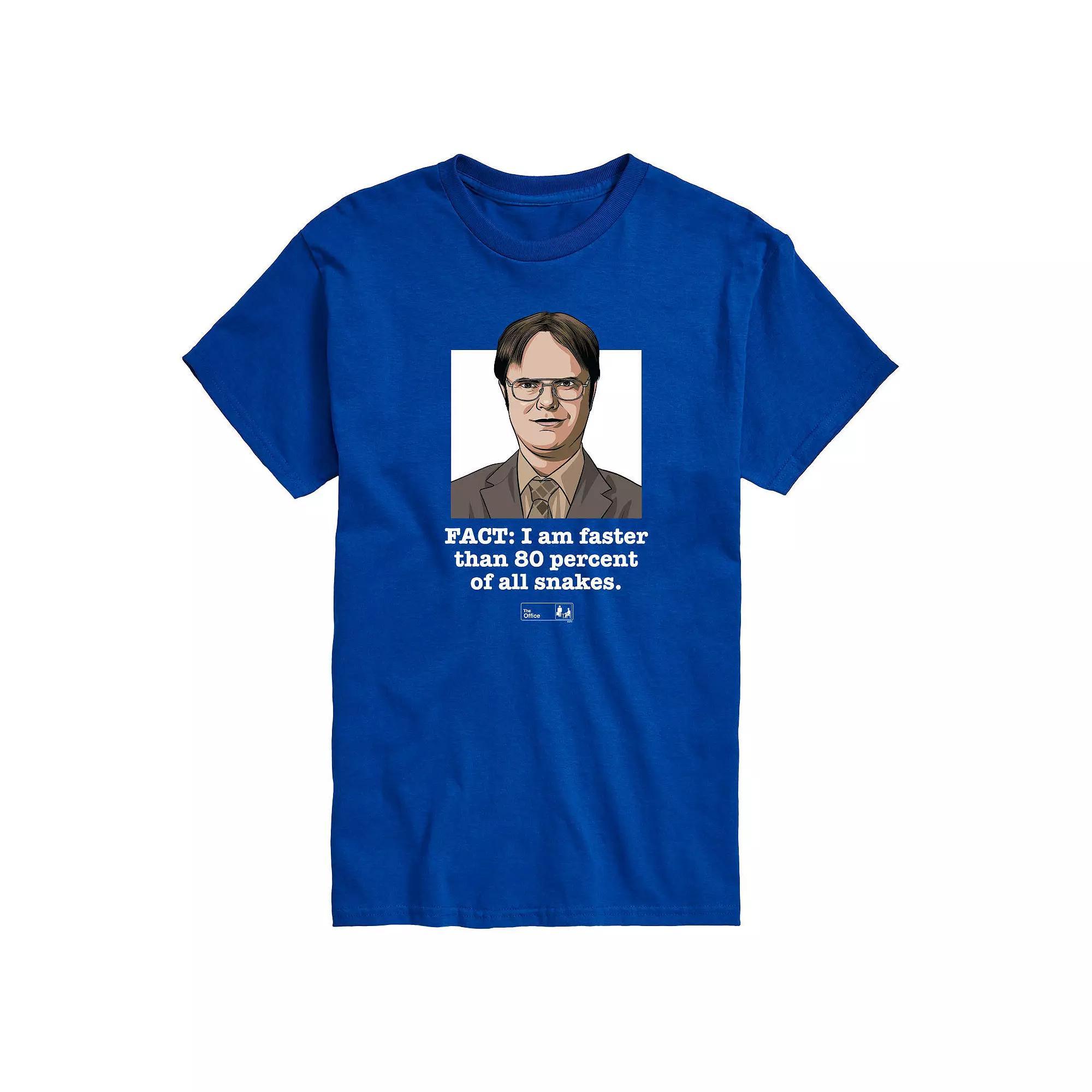 Mens The Office Dwight Fact Faster Graphic Tee Product Image