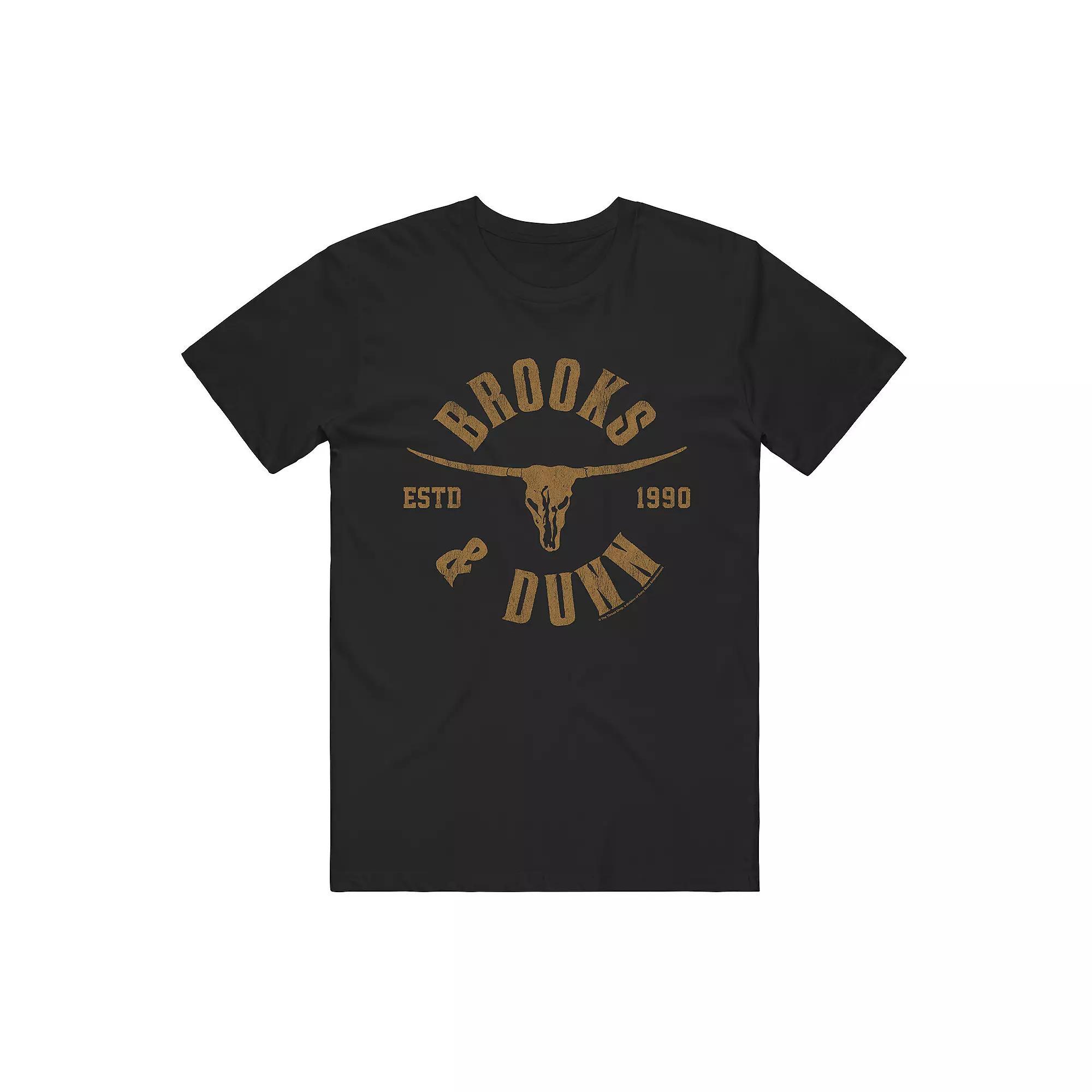 Men's Brooks & Dunn Graphic Tee, Size: XXL, Military Green Product Image