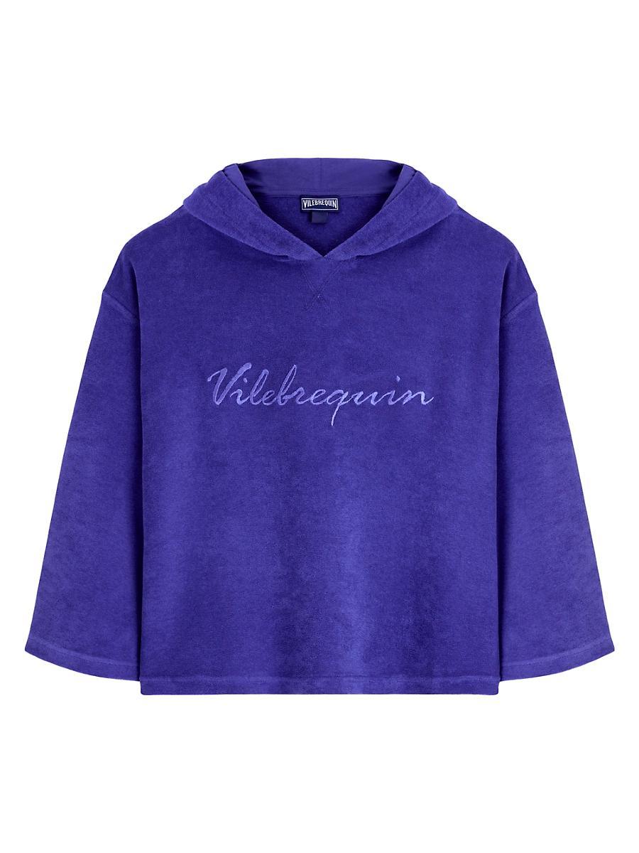 Womens Terry Logo Coverup Hoodie Product Image