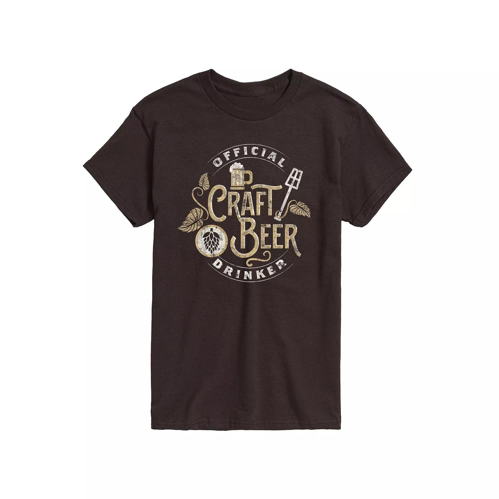 Mens Official Craft Beer Drinker Tee Product Image