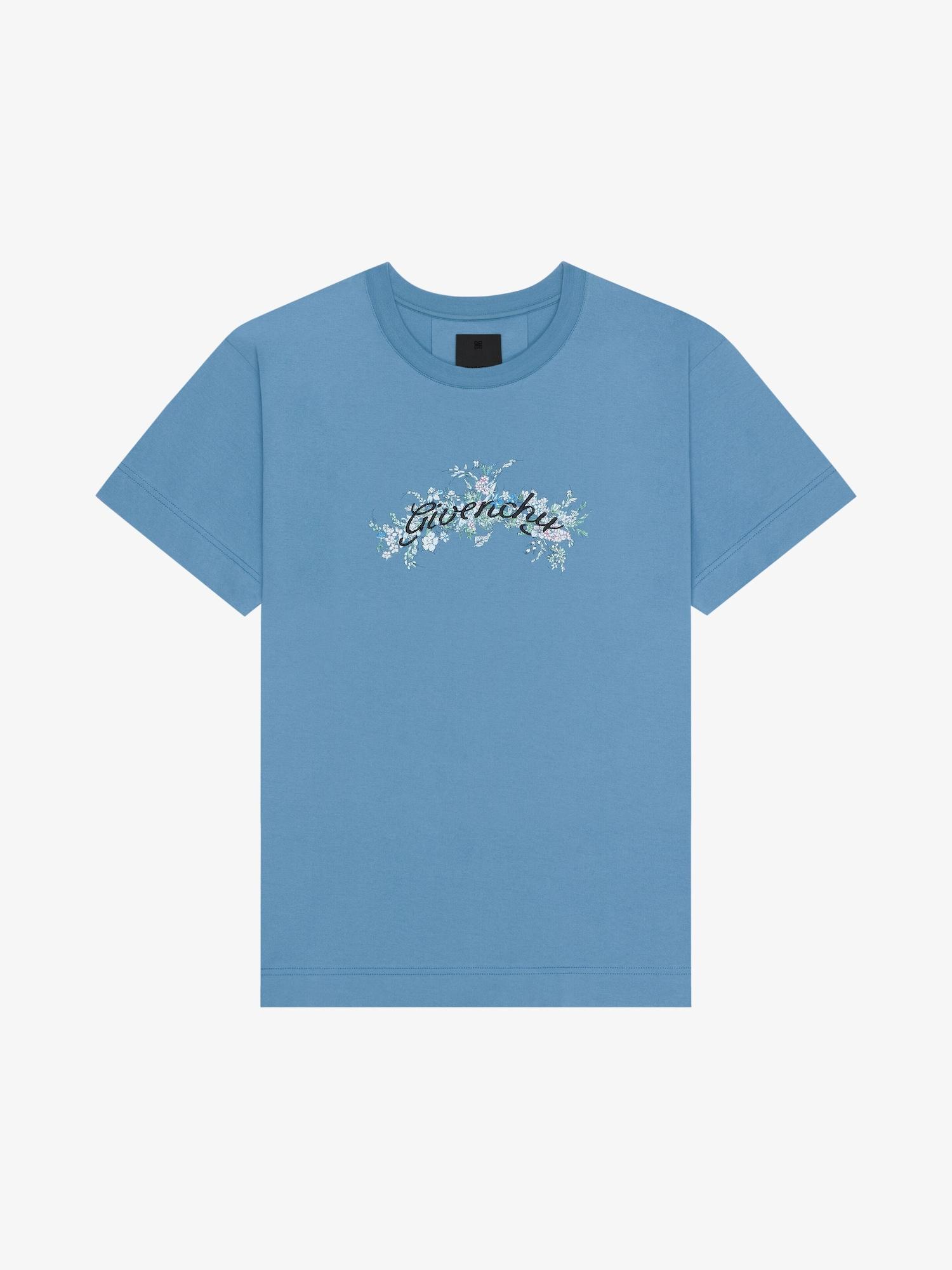 T-shirt in cotton GIVENCHY Flowers Product Image