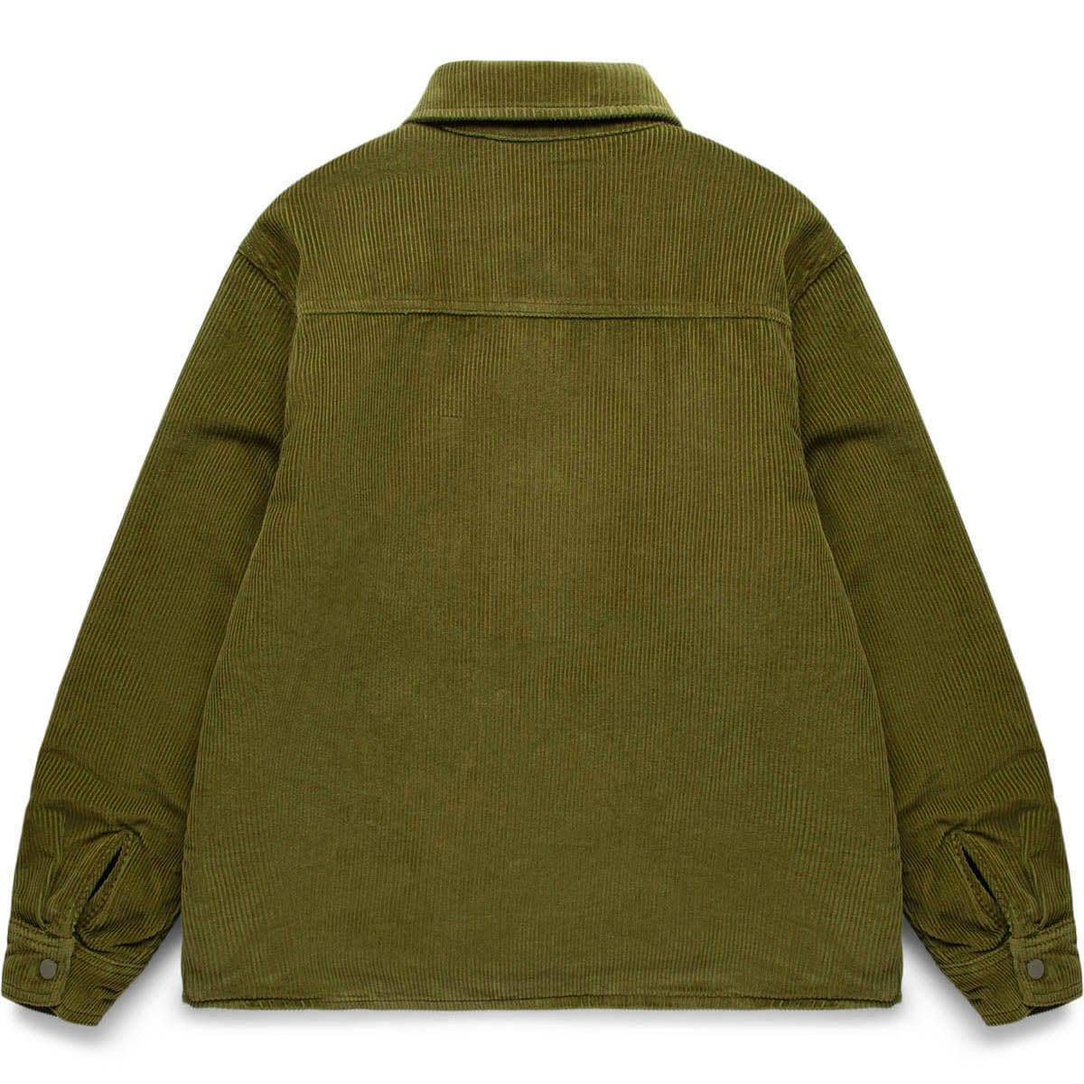 CORD QUILTED OVERSHIRT Product Image