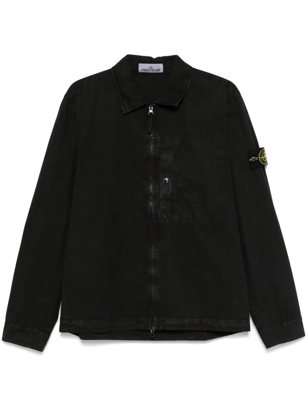 STONE ISLAND 1200032 Shirt In Black Product Image