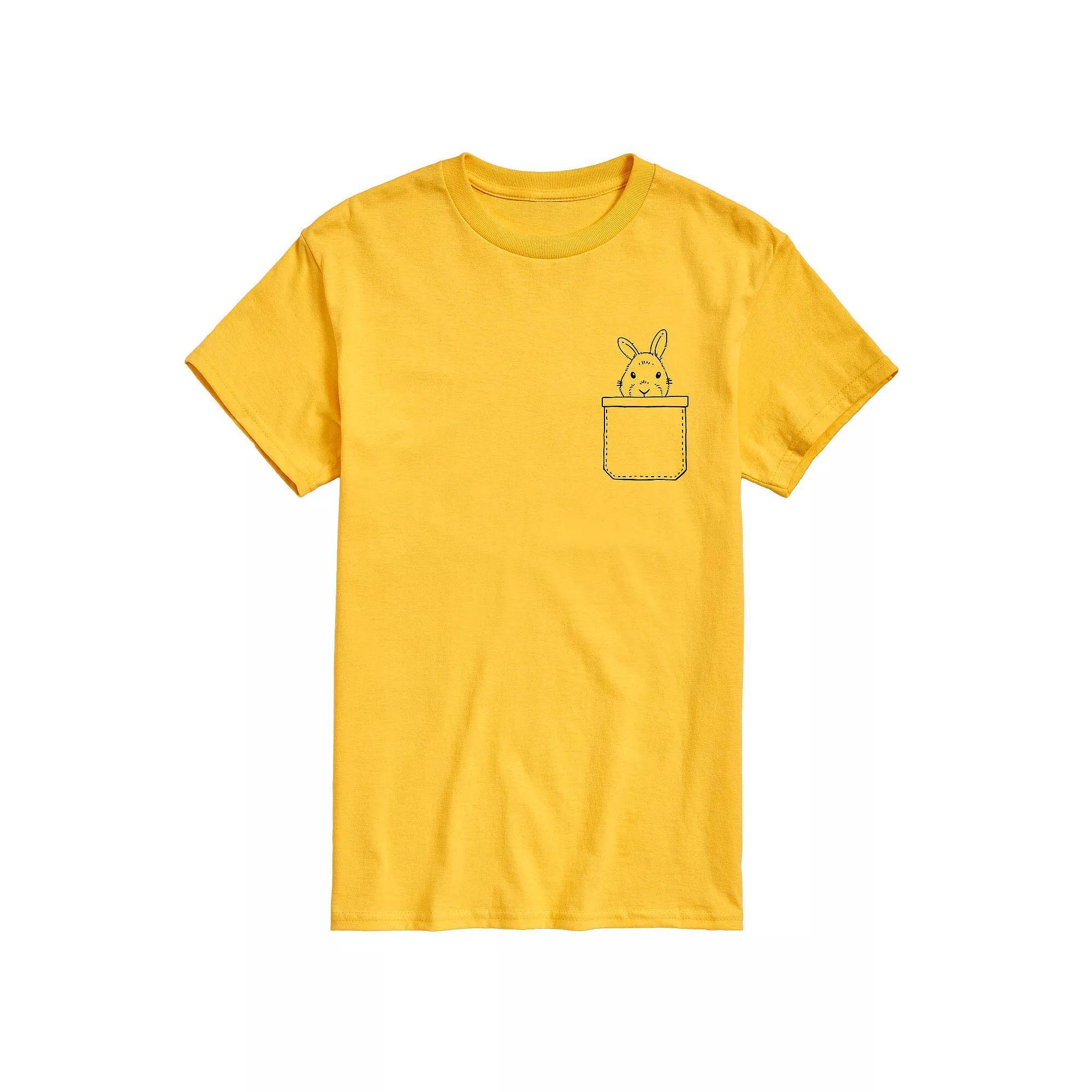 Mens Easter Bunny Pocket Tee Product Image