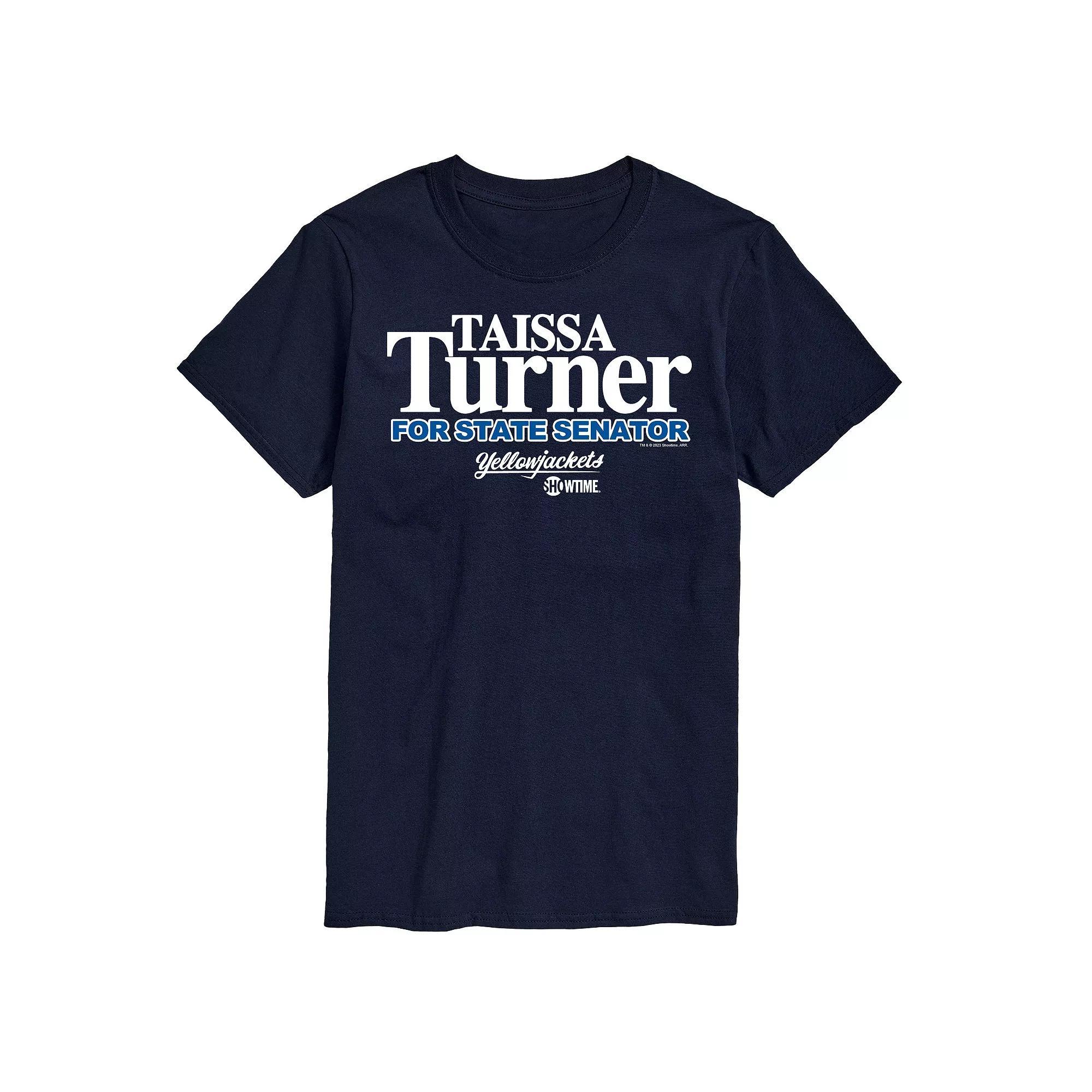 Big & Tall Yellowjackets Taissa Turner Senator Graphic Tee, Mens Blue Product Image
