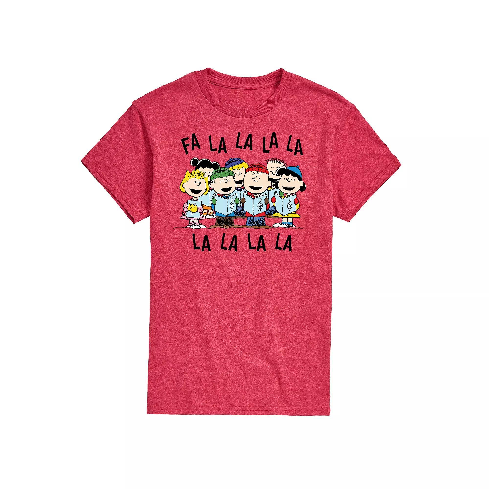 Mens Peanuts Fa La La Tee Product Image