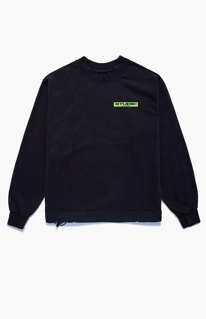 Studio by Supervsn Men's Label Crew Neck Sweatshirt Product Image