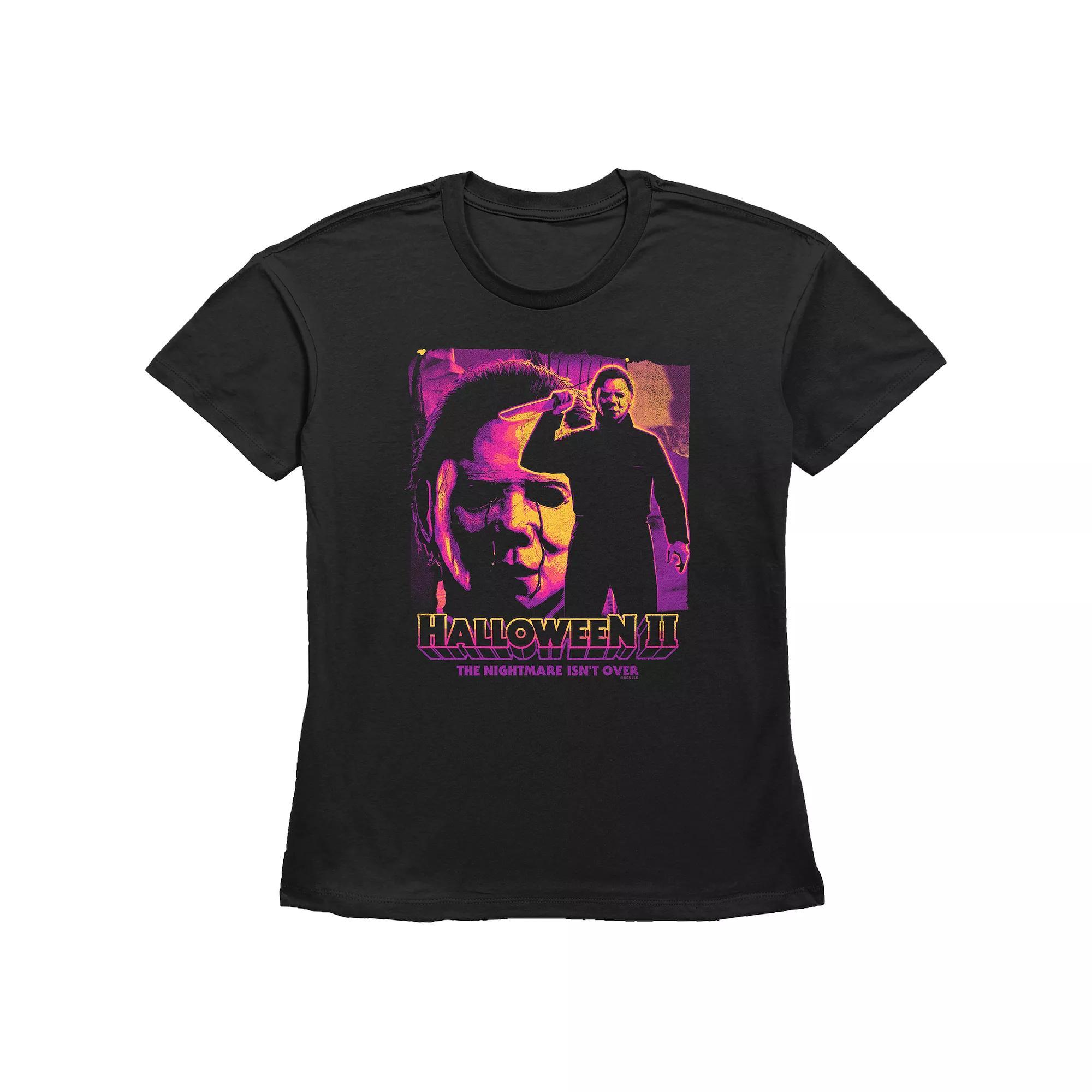 Women's Wicked Elphaba Framed Poster Graphic Tee, Size: Large, Black Product Image
