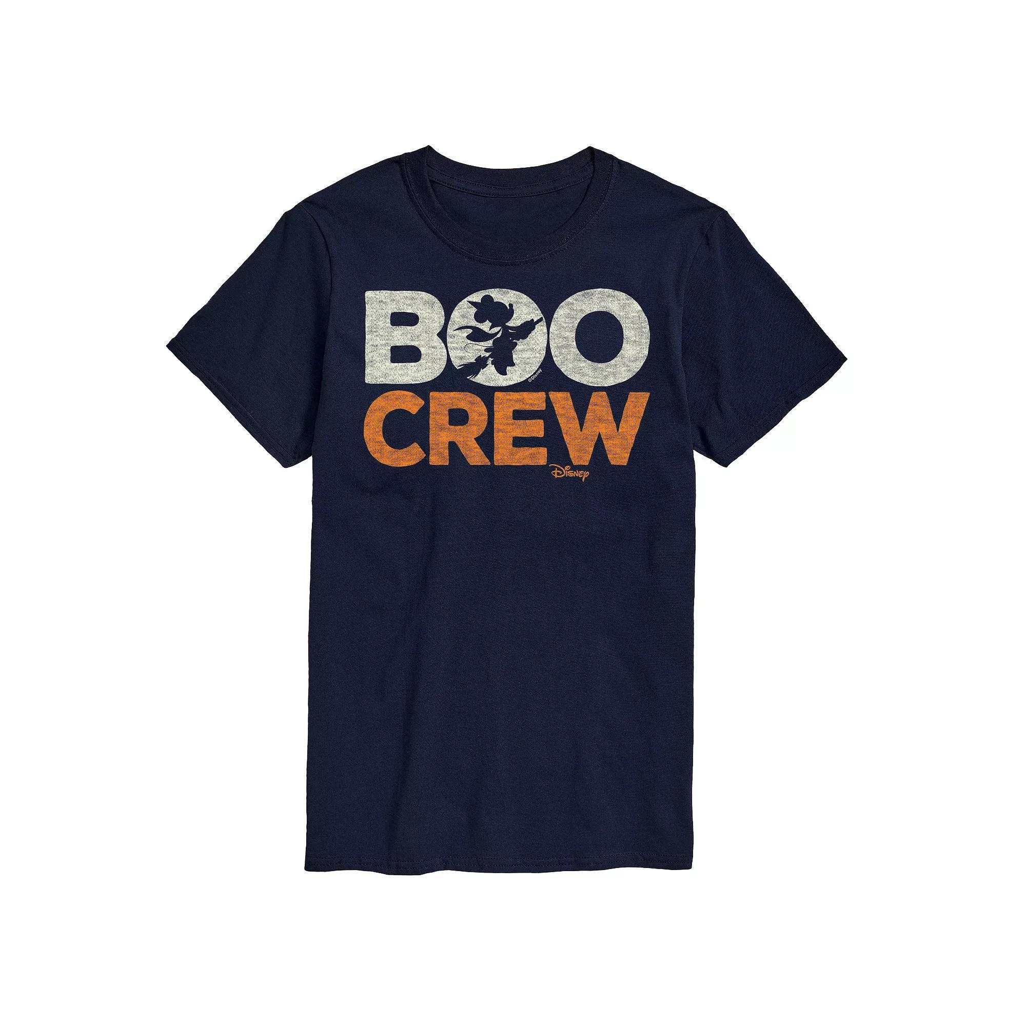 Disney's Mickey Mouse & Friends Big & Tall Boo Crew Graphic Tee, Men's, Size: XXL Tall, Blue Product Image