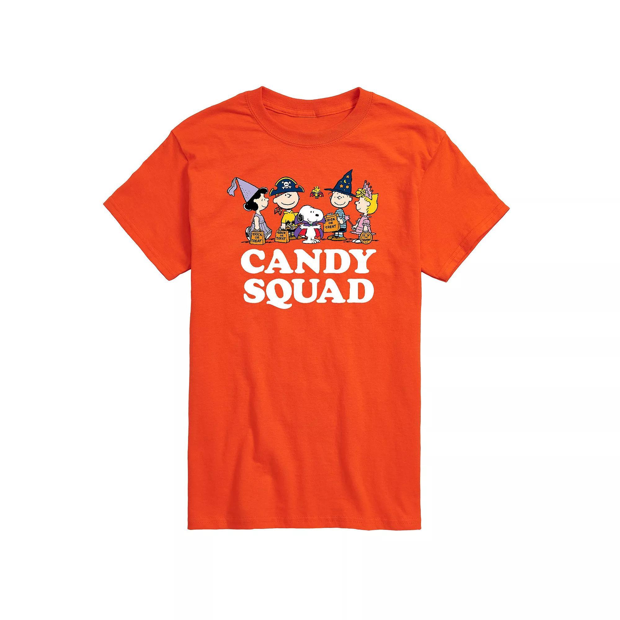 Mens Peanuts Candy Squad Tee Product Image