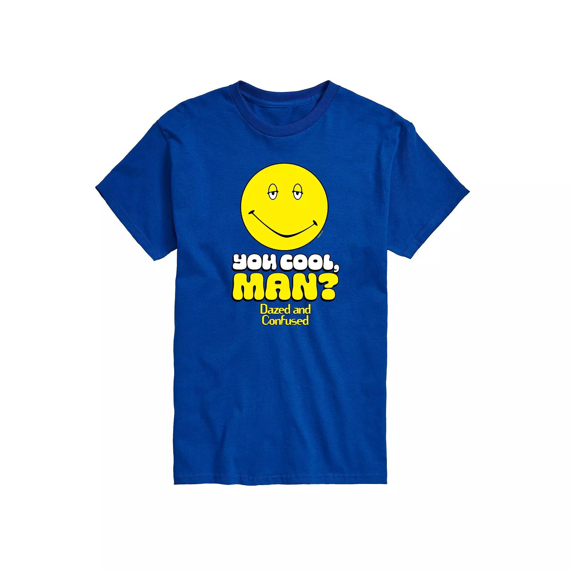 Men's Dazed and Confused You Cool Man Graphic Tee, Size: Medium, Grey Military Green Product Image