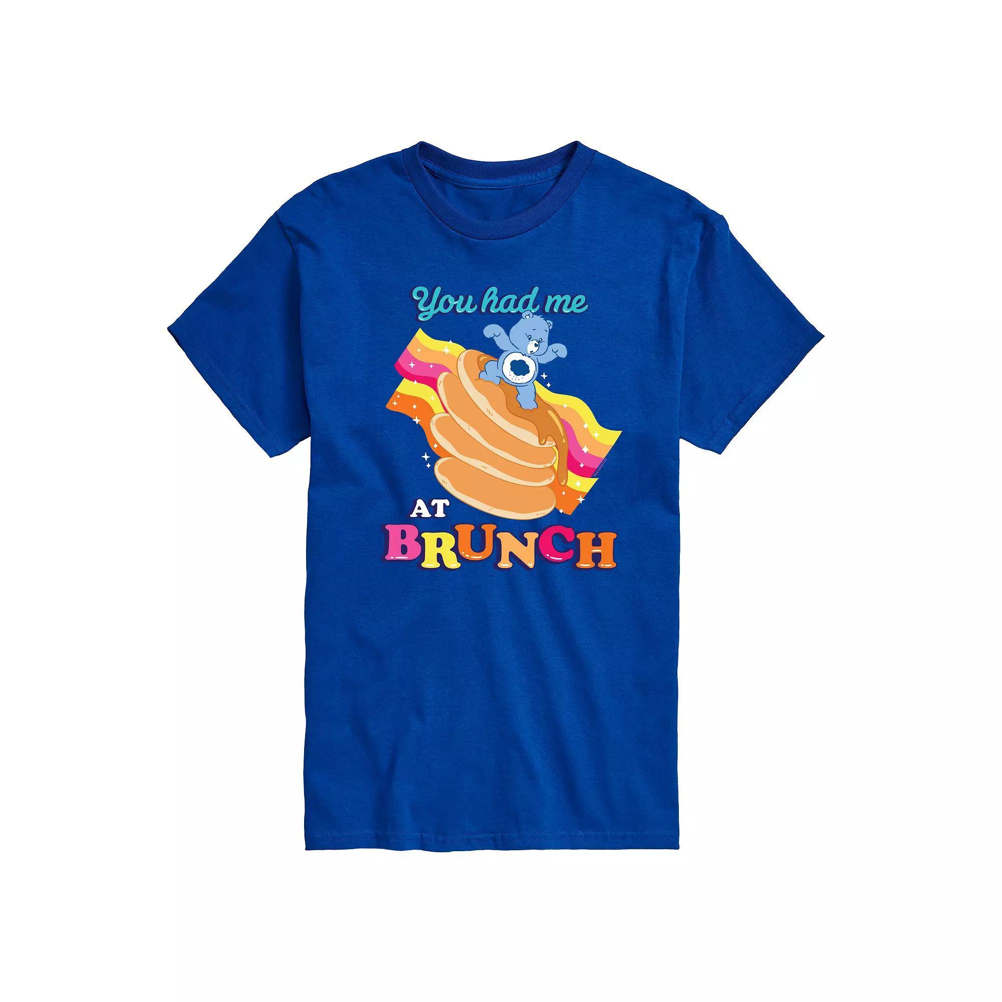 Mens Care Bears Had Me At Brunch Graphic Tee Product Image