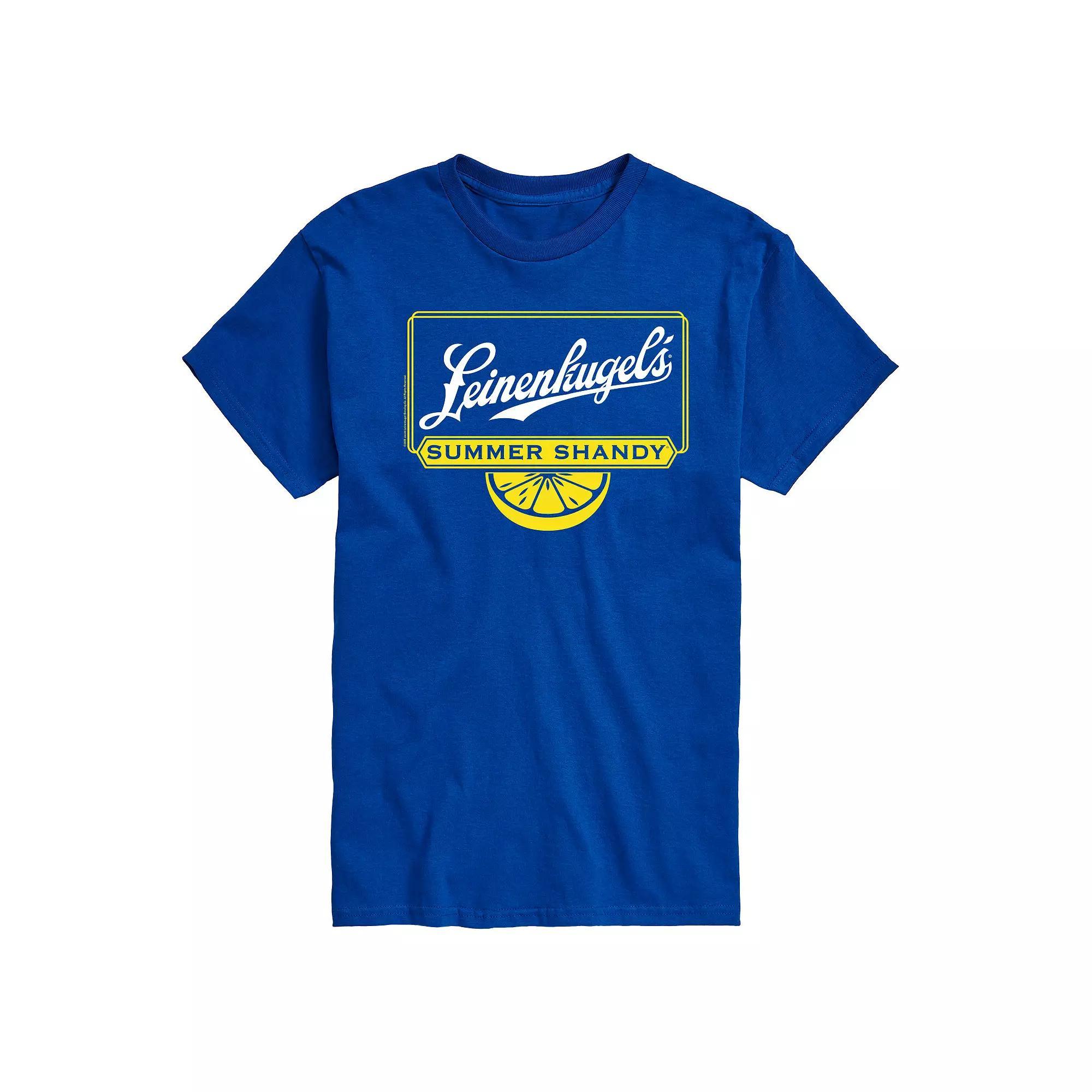 Disneys Monsters Inc. Mens Here for Shenanigans Graphic Tee Blue Product Image