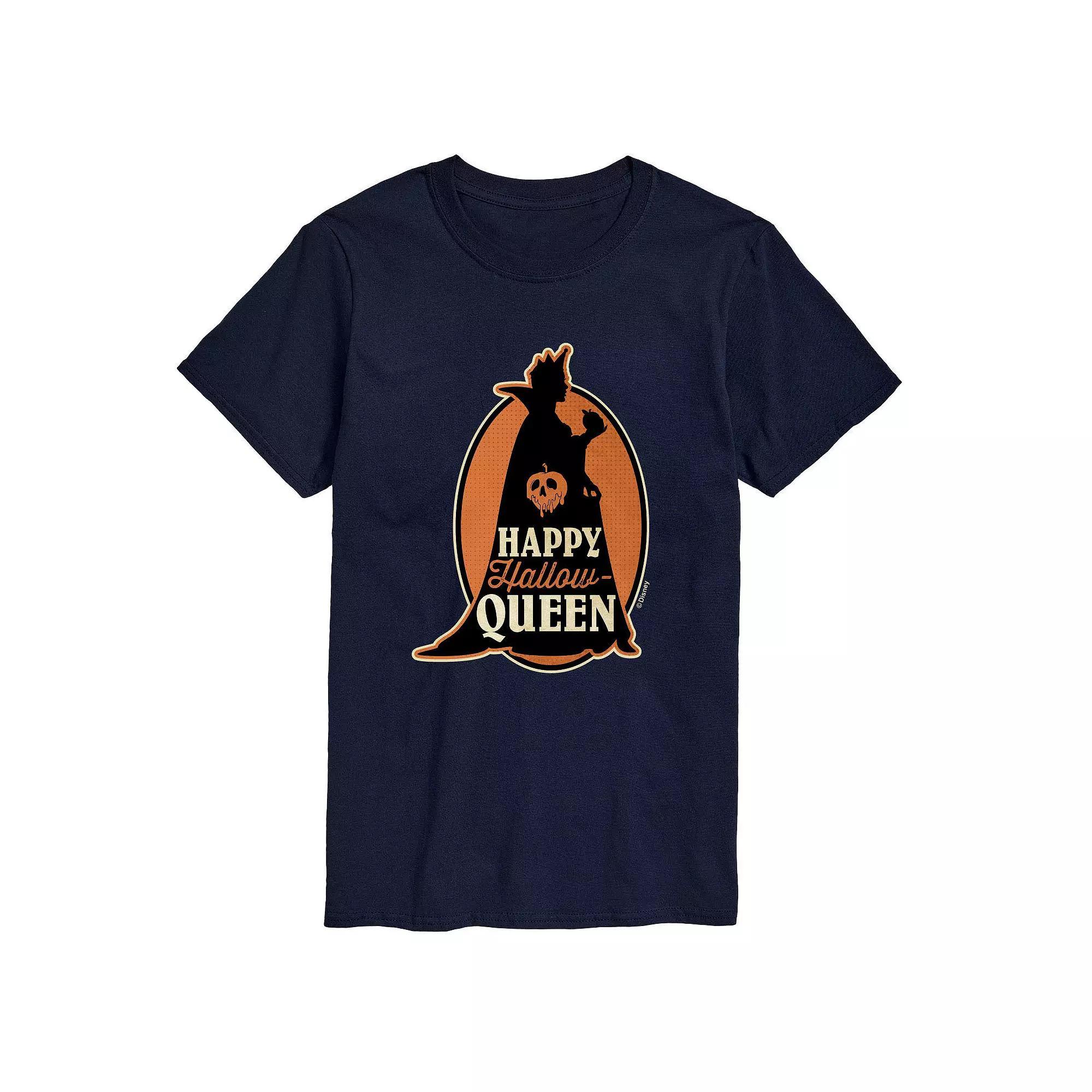 Disneys Villains Big & Tall Happy Hallow-Queen Graphic Tee, Mens Product Image