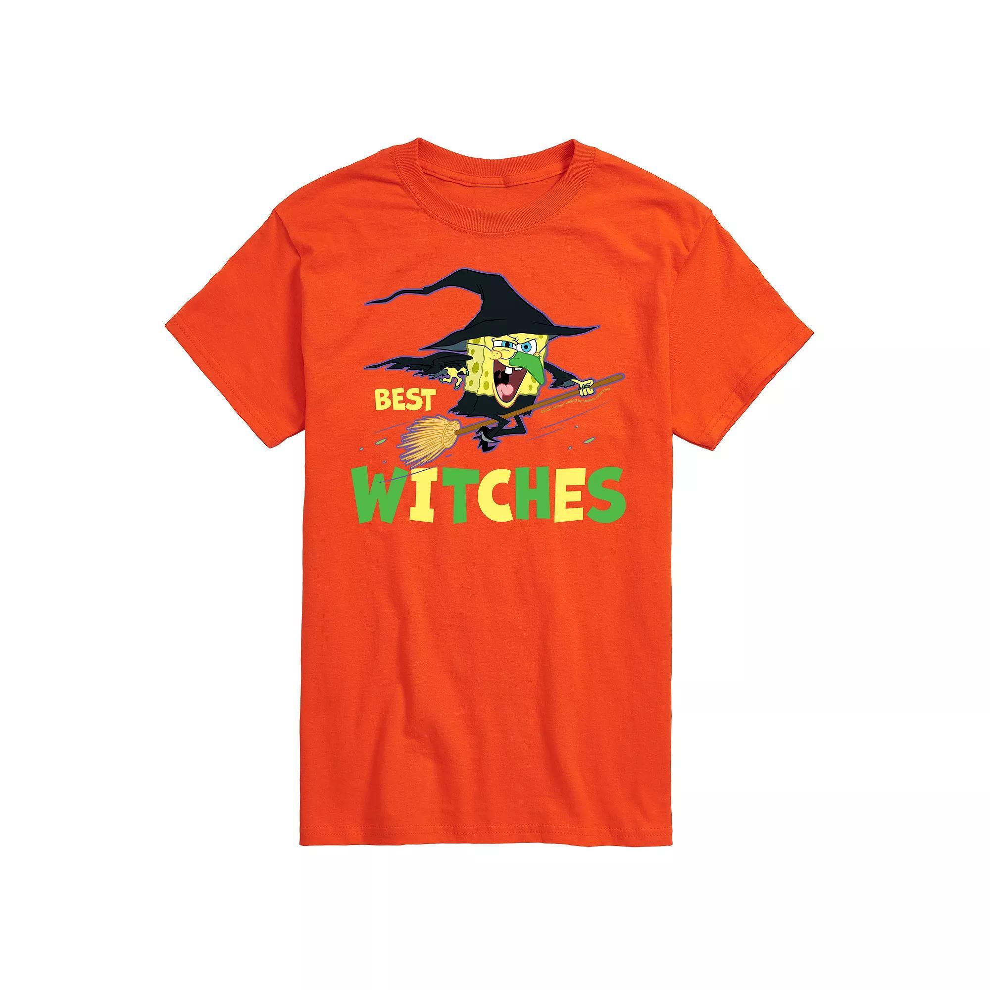 Mens SpongeBob SquarePants Best Witches Tee Product Image