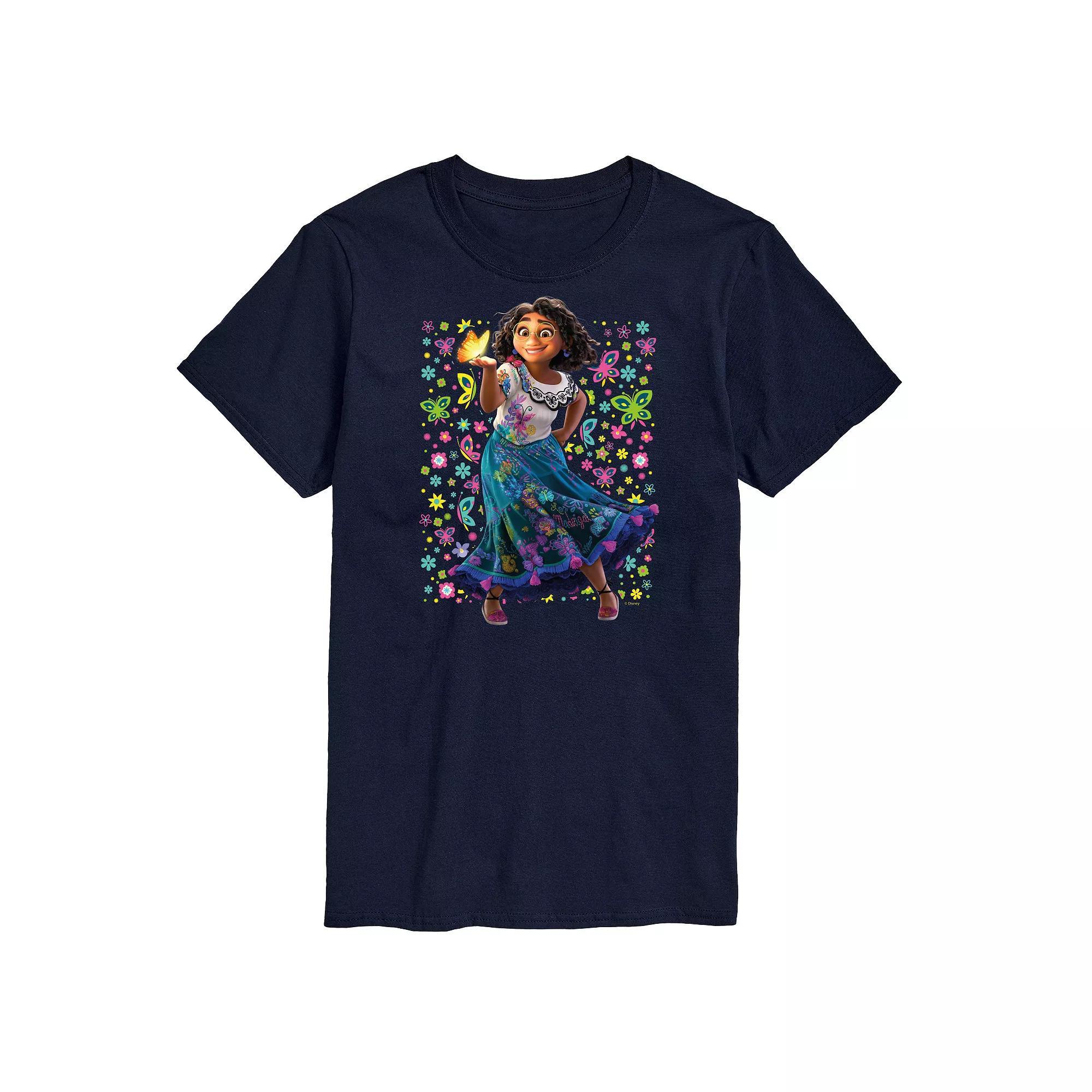 Mens White Lotus Logo Graphic Tee Grey Blue Product Image