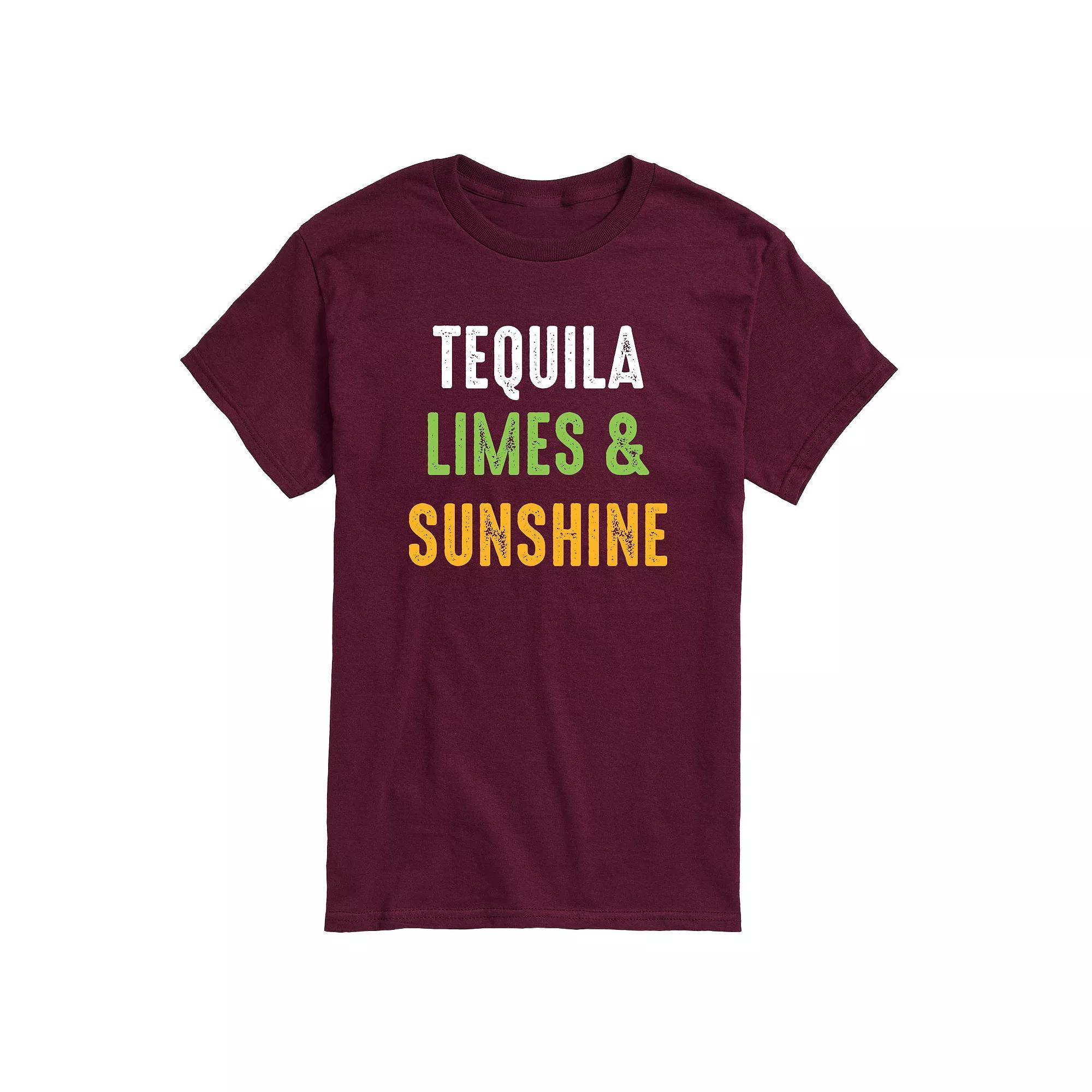 Mens Tequila Limes & Sunshine Graphic Tee Product Image